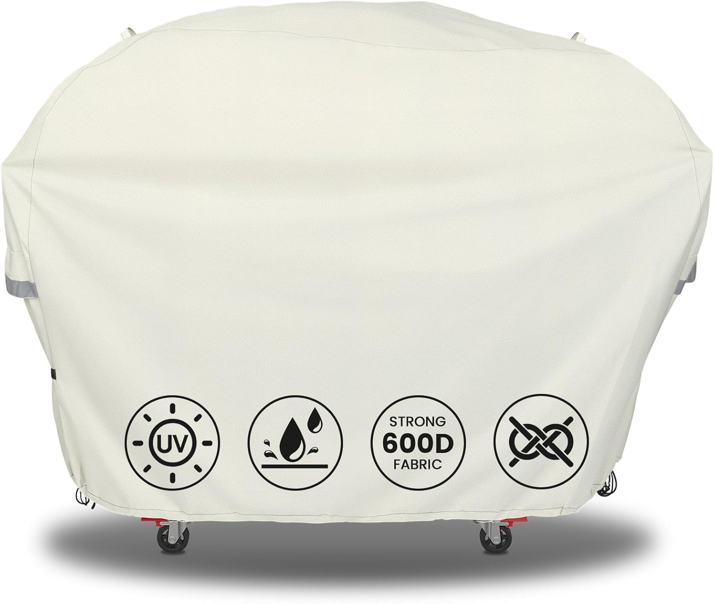 QuliMetal 70 Inch Grill Cover for Weber Genesis 400 Series Grills