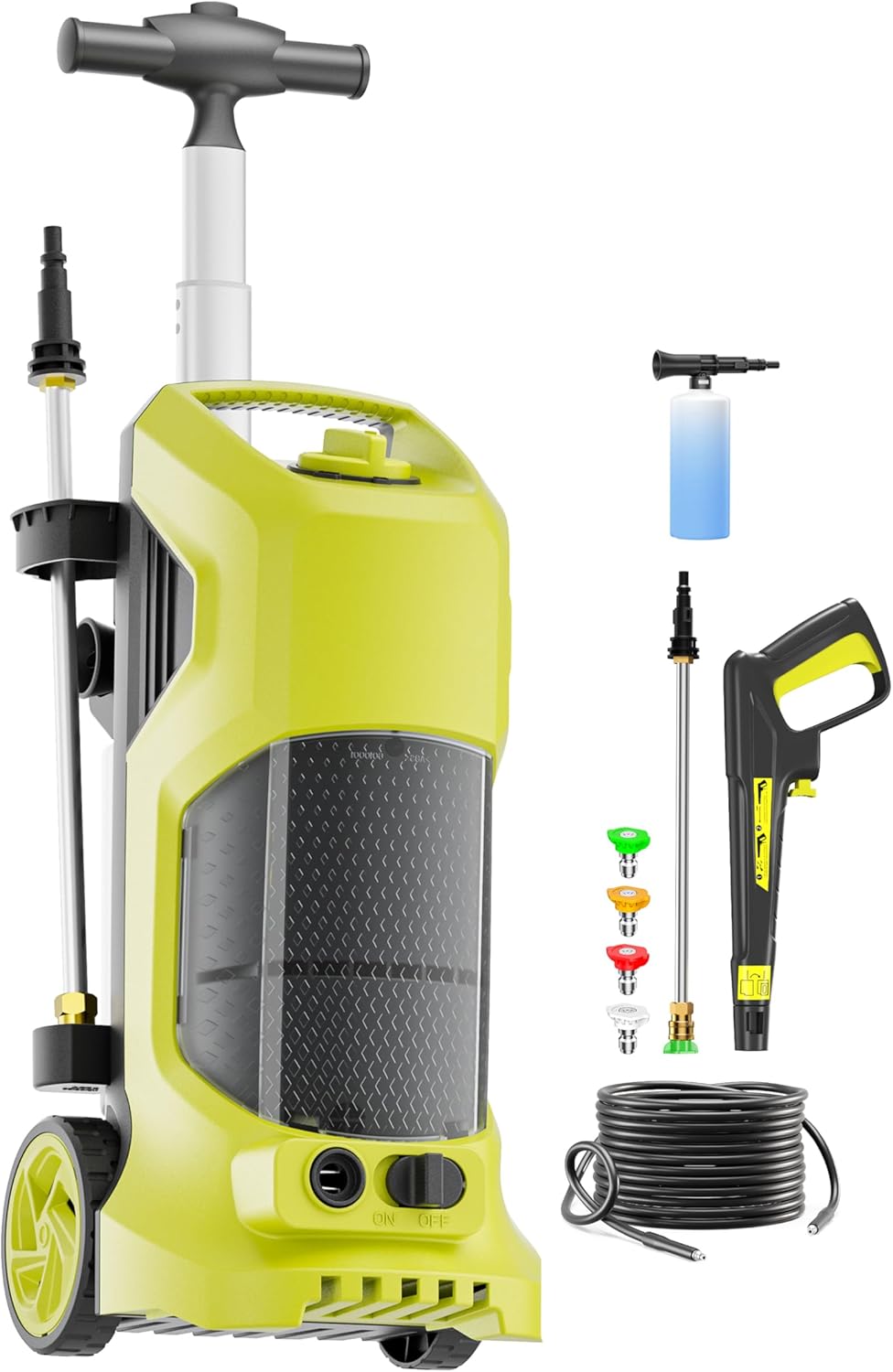 4500PSI Electric Pressure Washer - Powerful & Versatile Cleaning Solution by TONGCAN