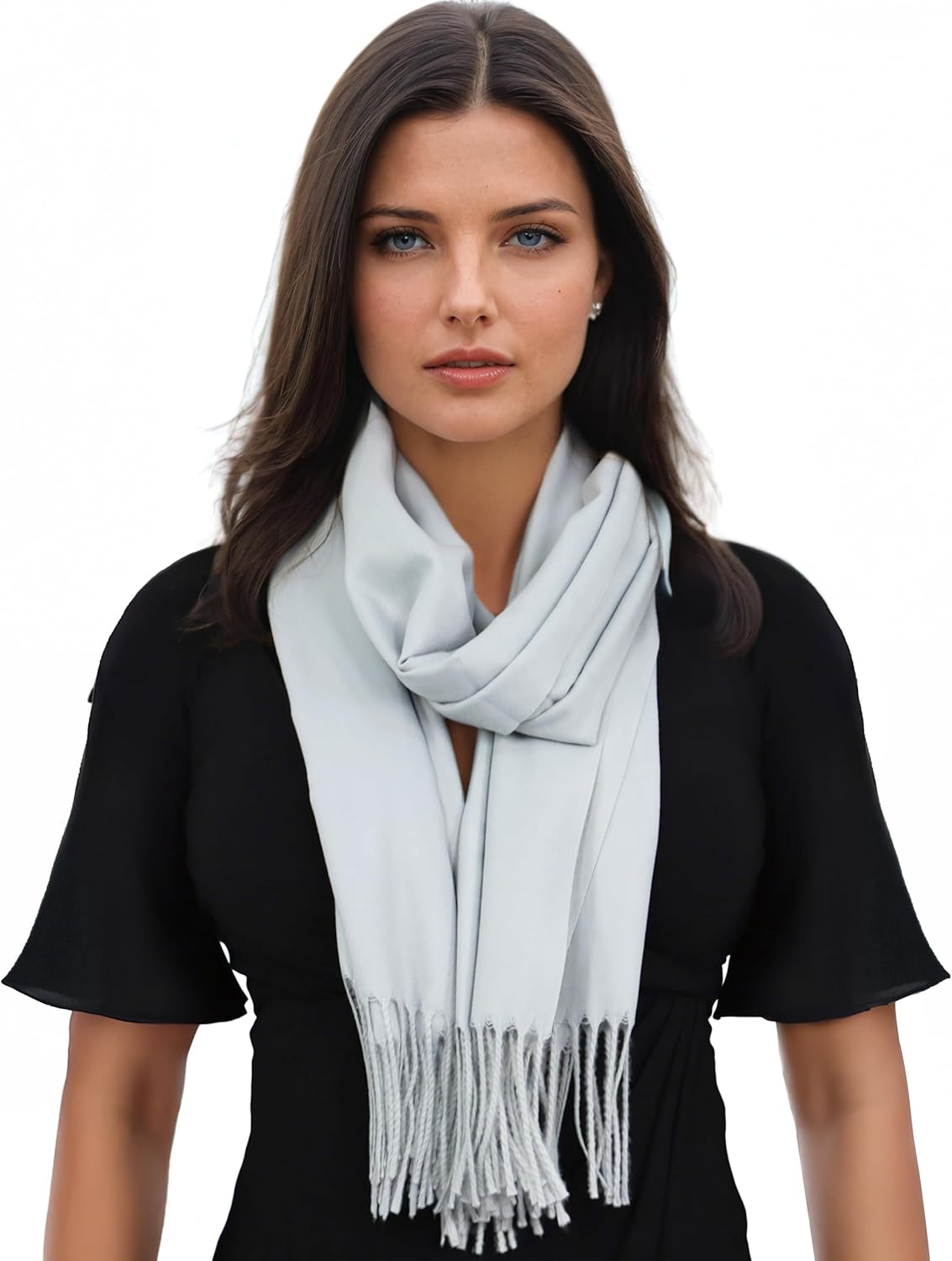Ocomfly 100% Pashmina Scarf for Women - Ultra Soft and Warm