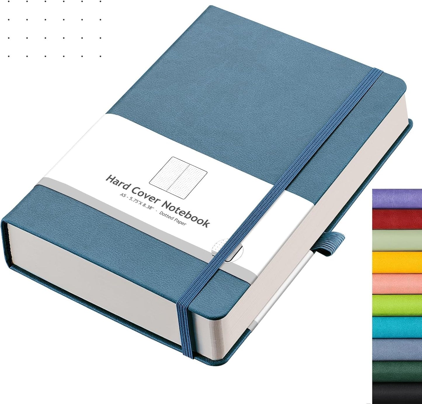 AHGXG Dotted Journal - Thick 320pg A5 Notebook