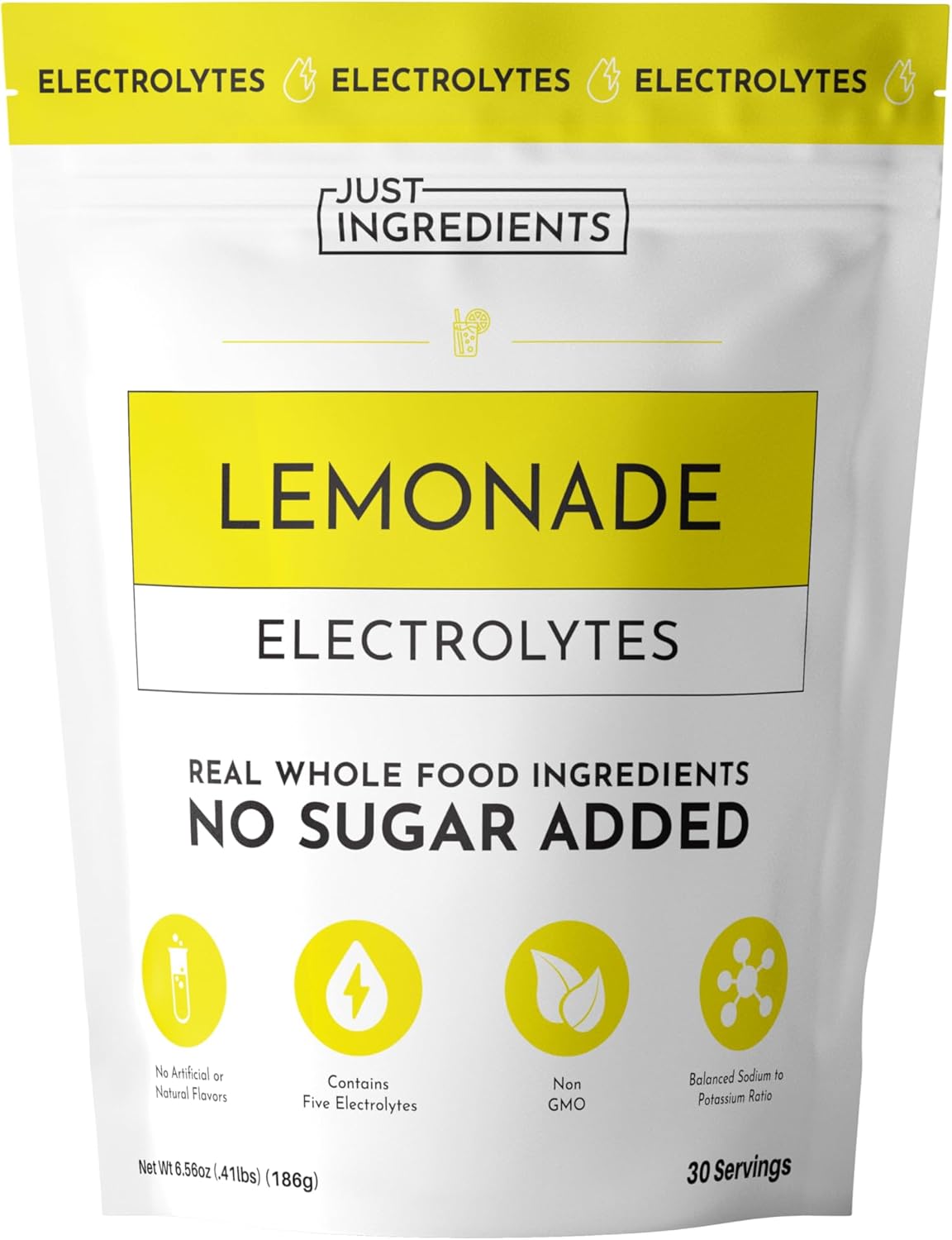 Lemonade Electrolytes Hydration Drink Mix for Optimal Recovery