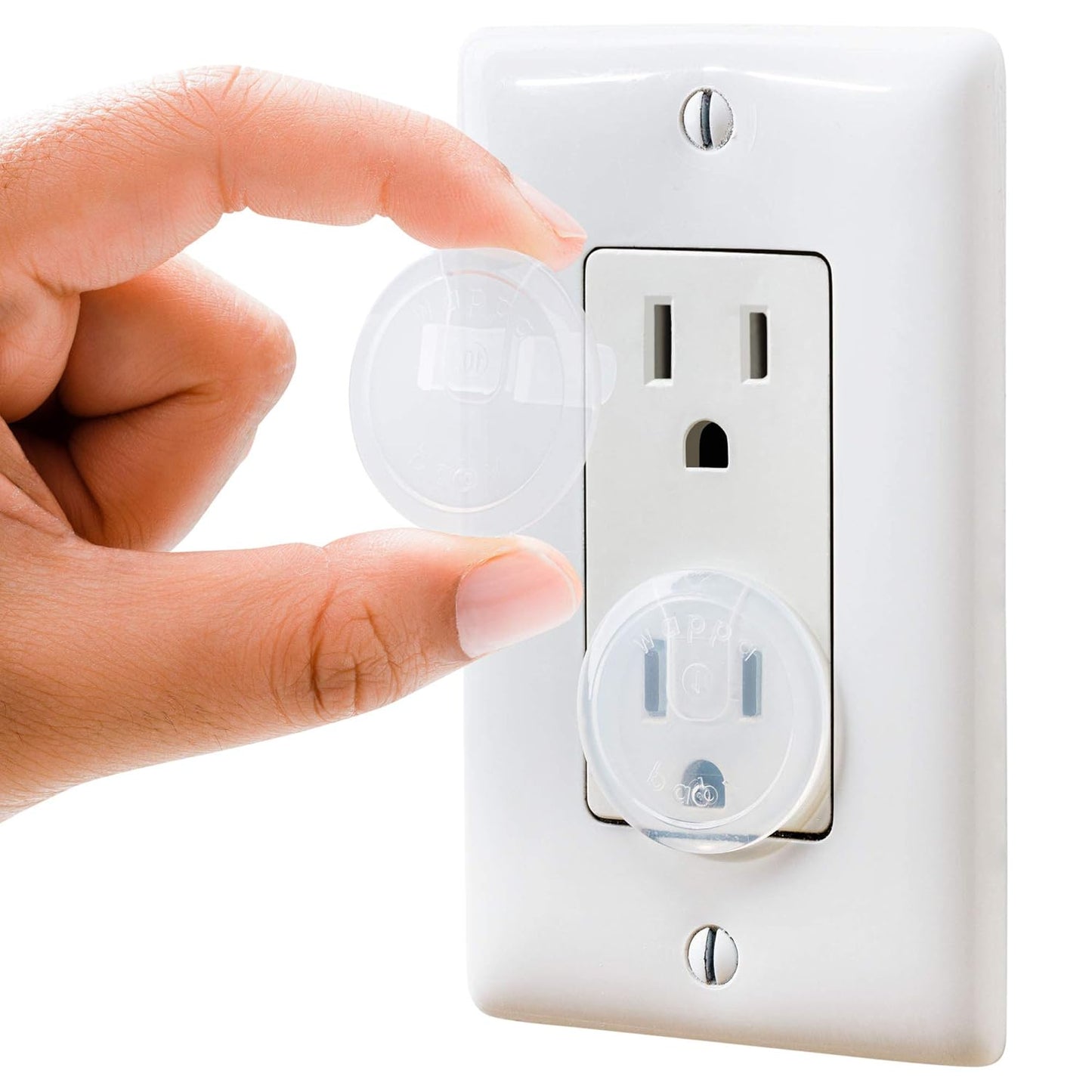 Childproof Your Outlets: 50 Pack Clear Outlet Covers