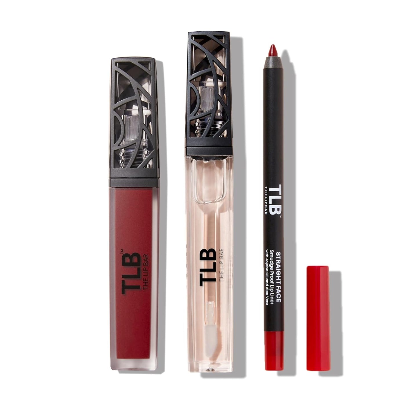 The Lip Bar Vegan Lip Kit for Perfect Pout with Gloss & Liner