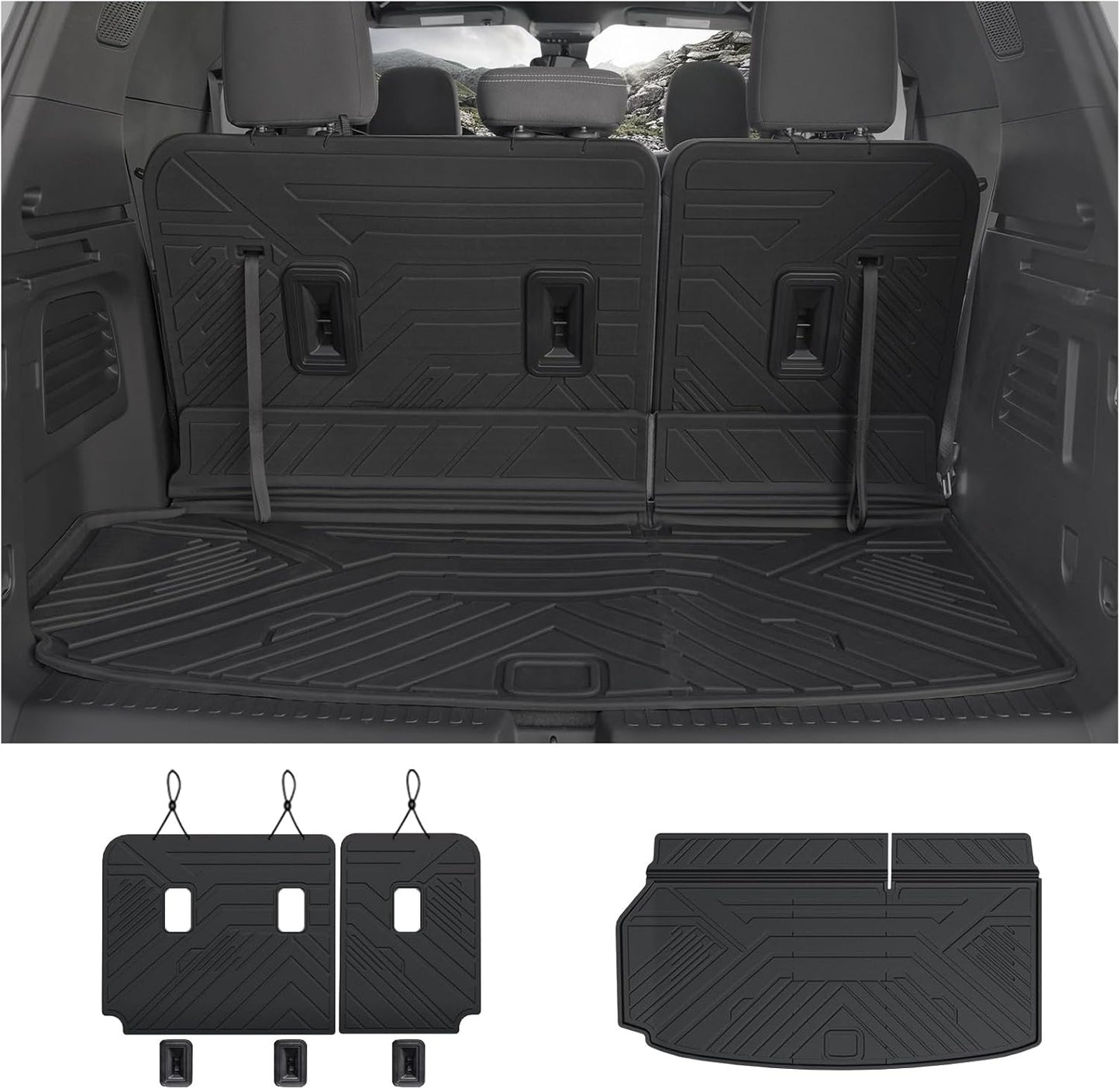 Custom Fit Cargo Mat for Chevy Traverse 2024 2025 2026 Models