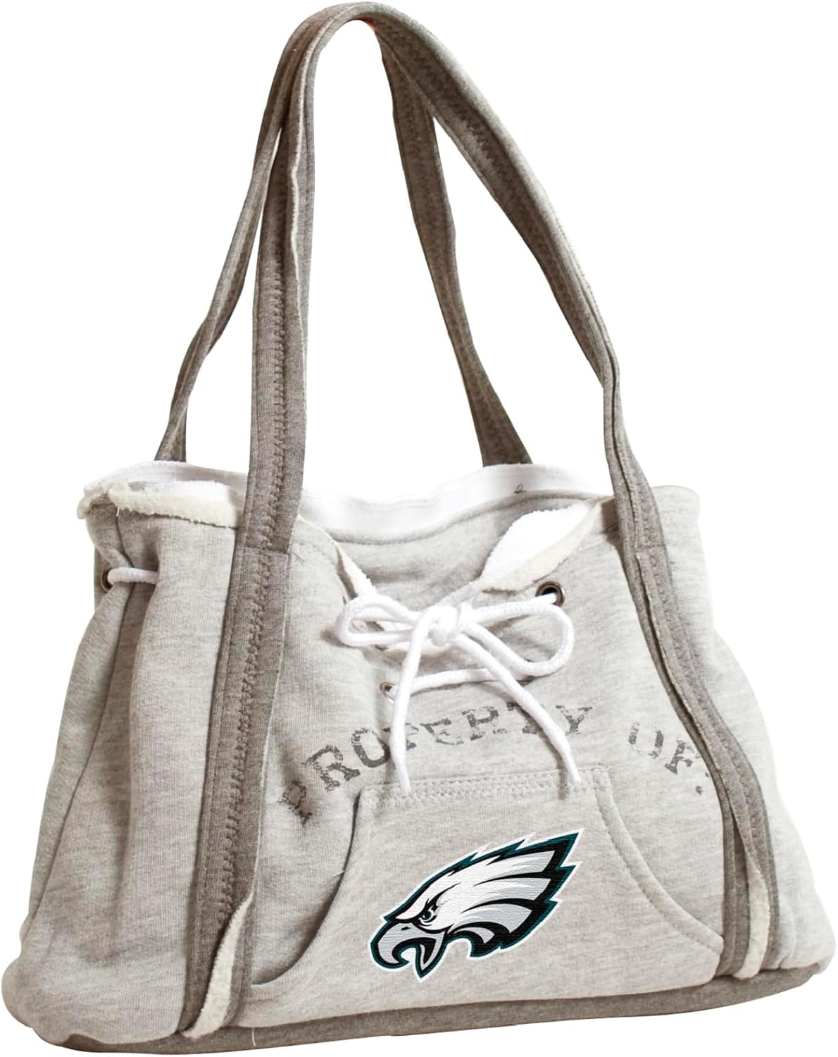 NFL Hoodie Purse with Embroidered Team Logo for Fans
