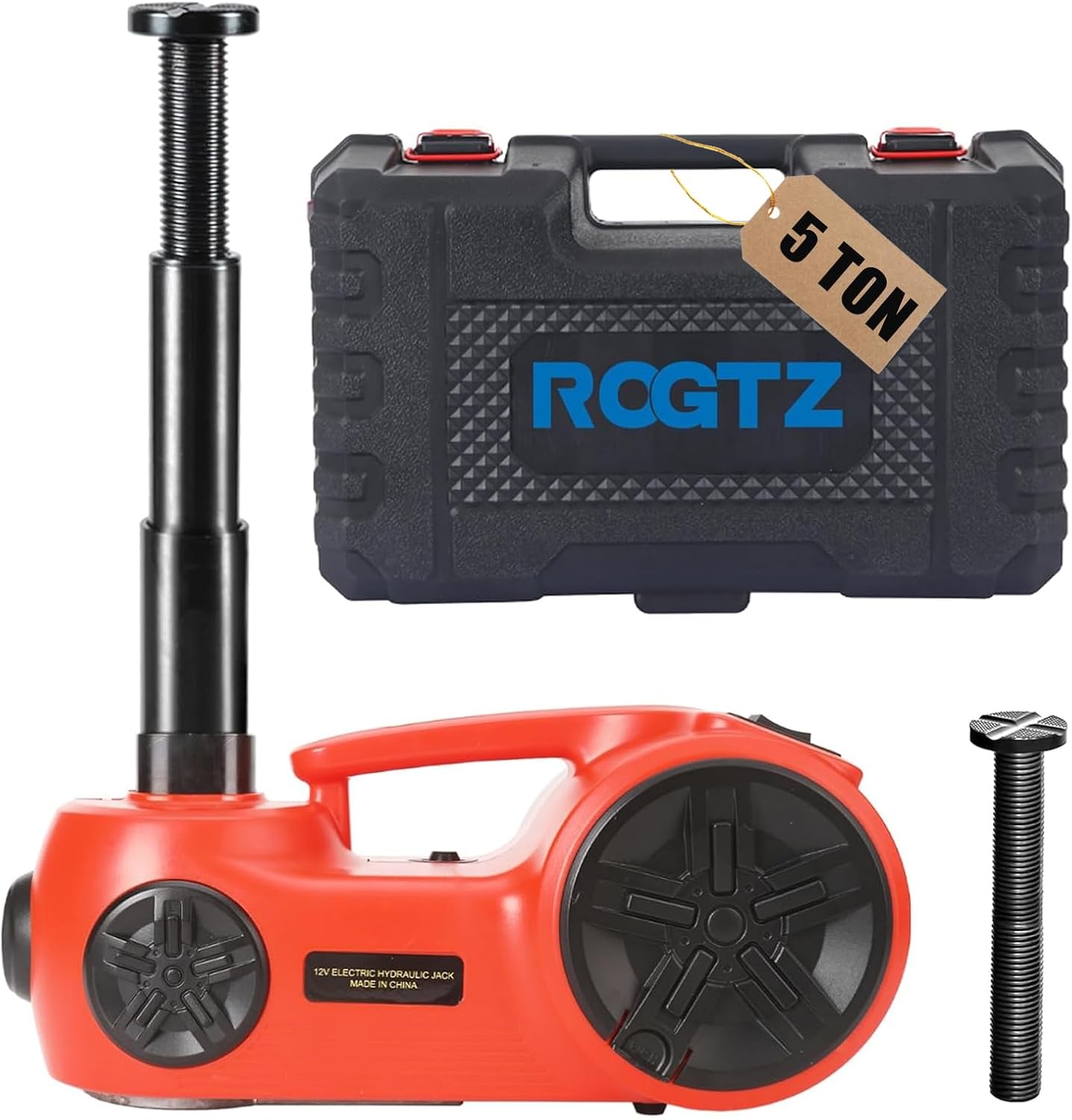 ROGTZ Electric Car Jack Kit: Powerful Hydraulic Tire Lifter