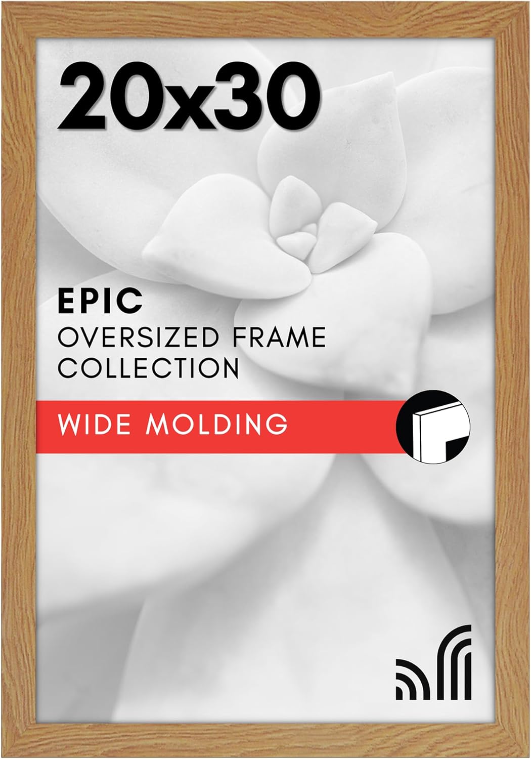 20x30 Poster Frame with Polished Plexiglass for Stylish Display