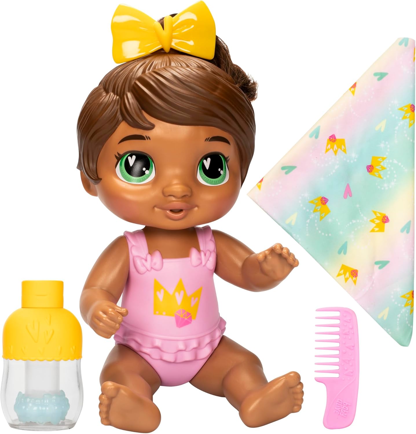 Baby Alive Snuggle Sophia Doll - Sparkling Brown Hair, 11 - Hasbro