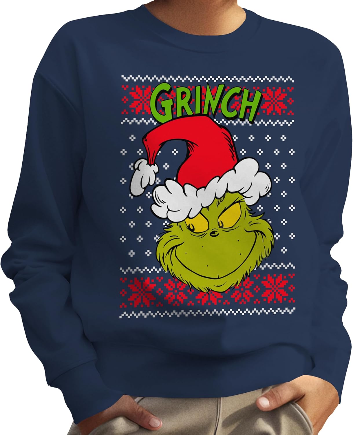 The Grinch Ugly Christmas Sweater - Festive Fun!