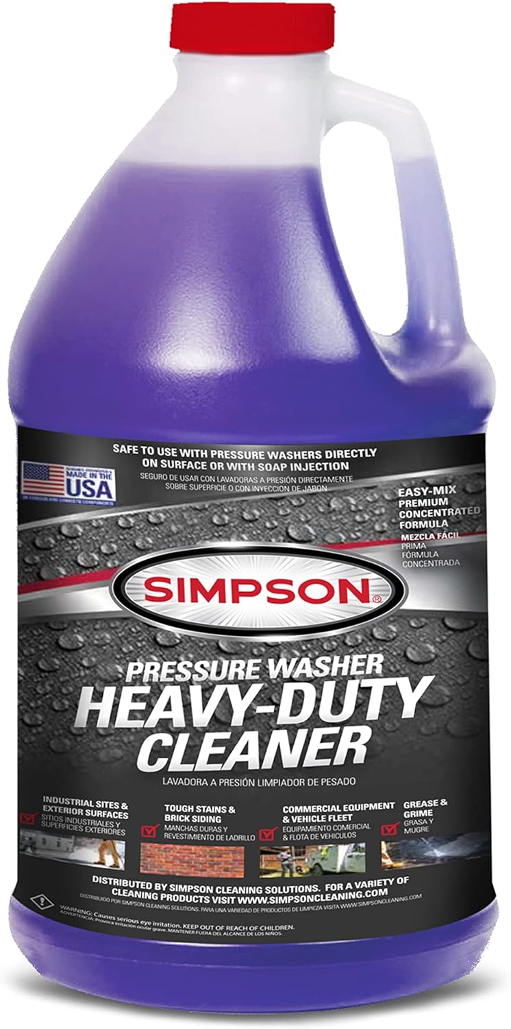 SIMPSON Purple Soap Solution - Cleans all surfaces!