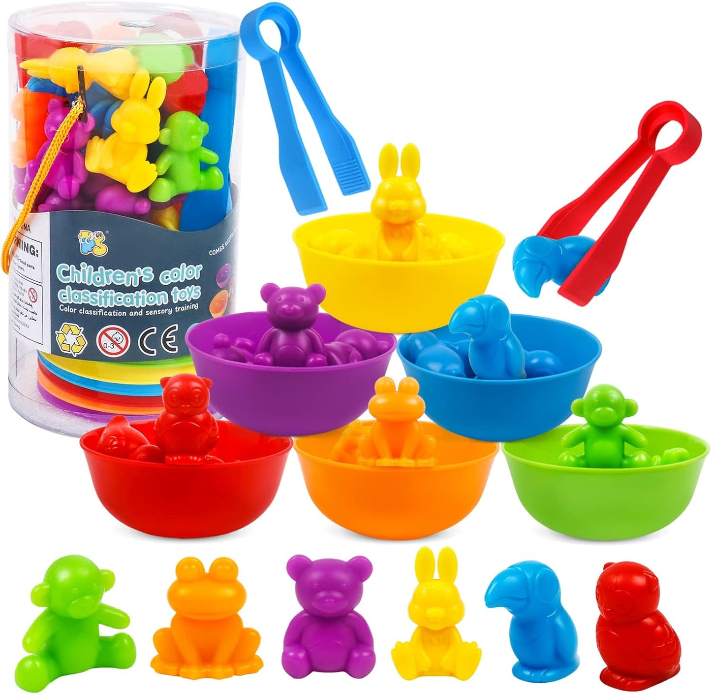 USATDD Counting Animal Matching Game - Educational Fun!