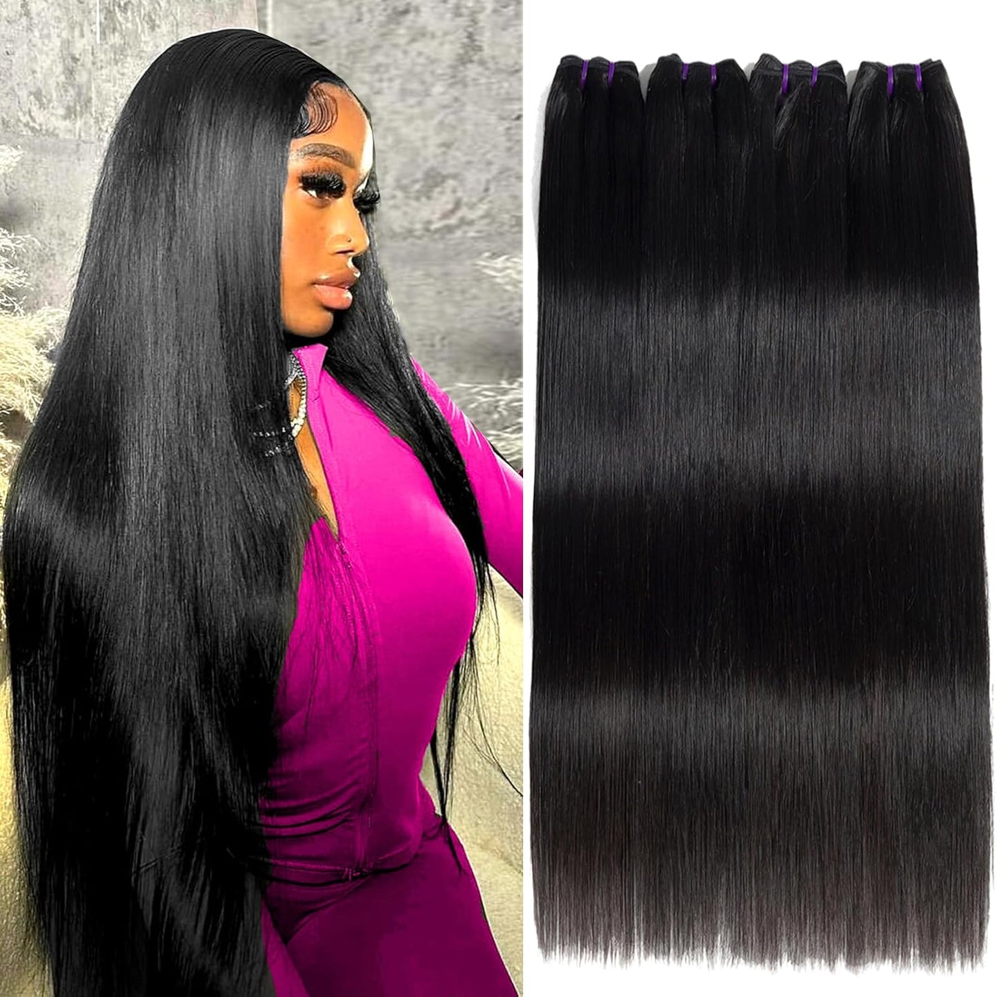 16A Straight Bundles Human Hair for Stunning Styles and Durability