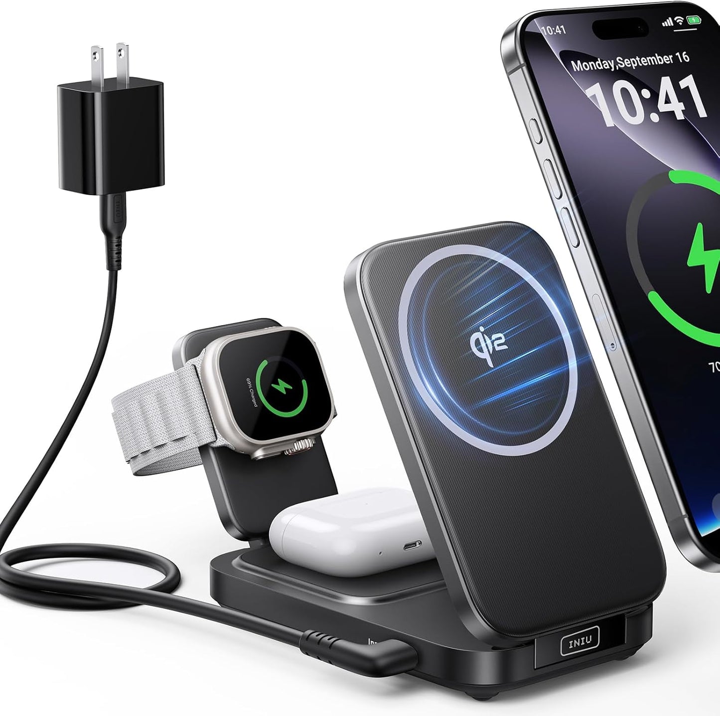 INIU Mag Safe Wireless Charger for Apple Devices