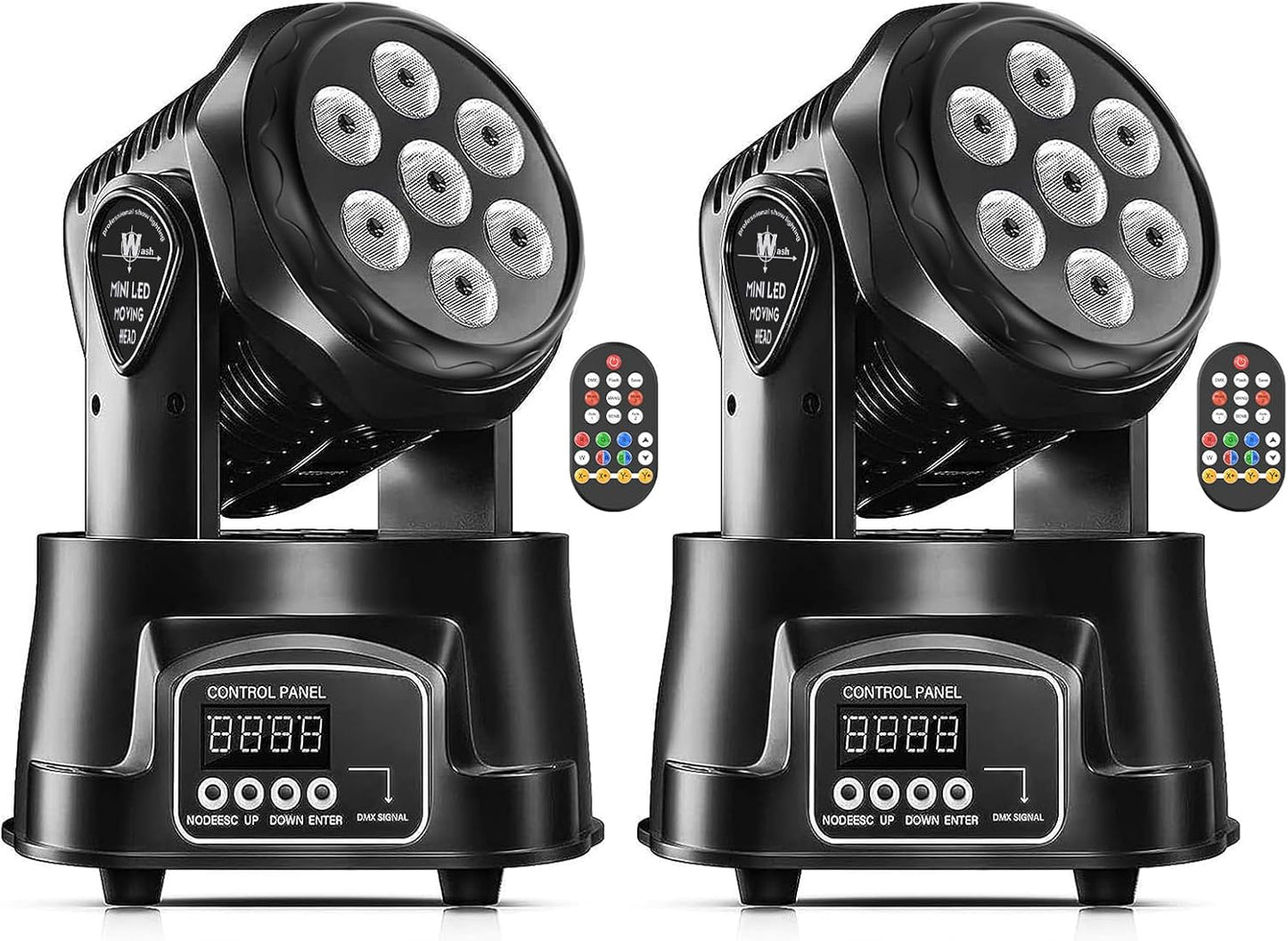 U`King Moving Head Light RGBW Stage Lighting for Events