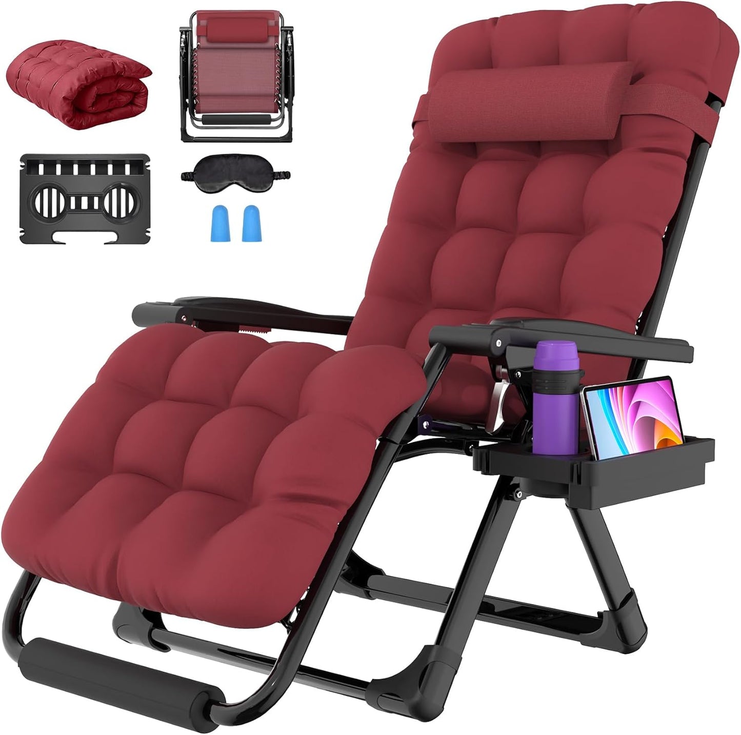 Suteck Oversized Zero Gravity Chair for Ultimate Comfort