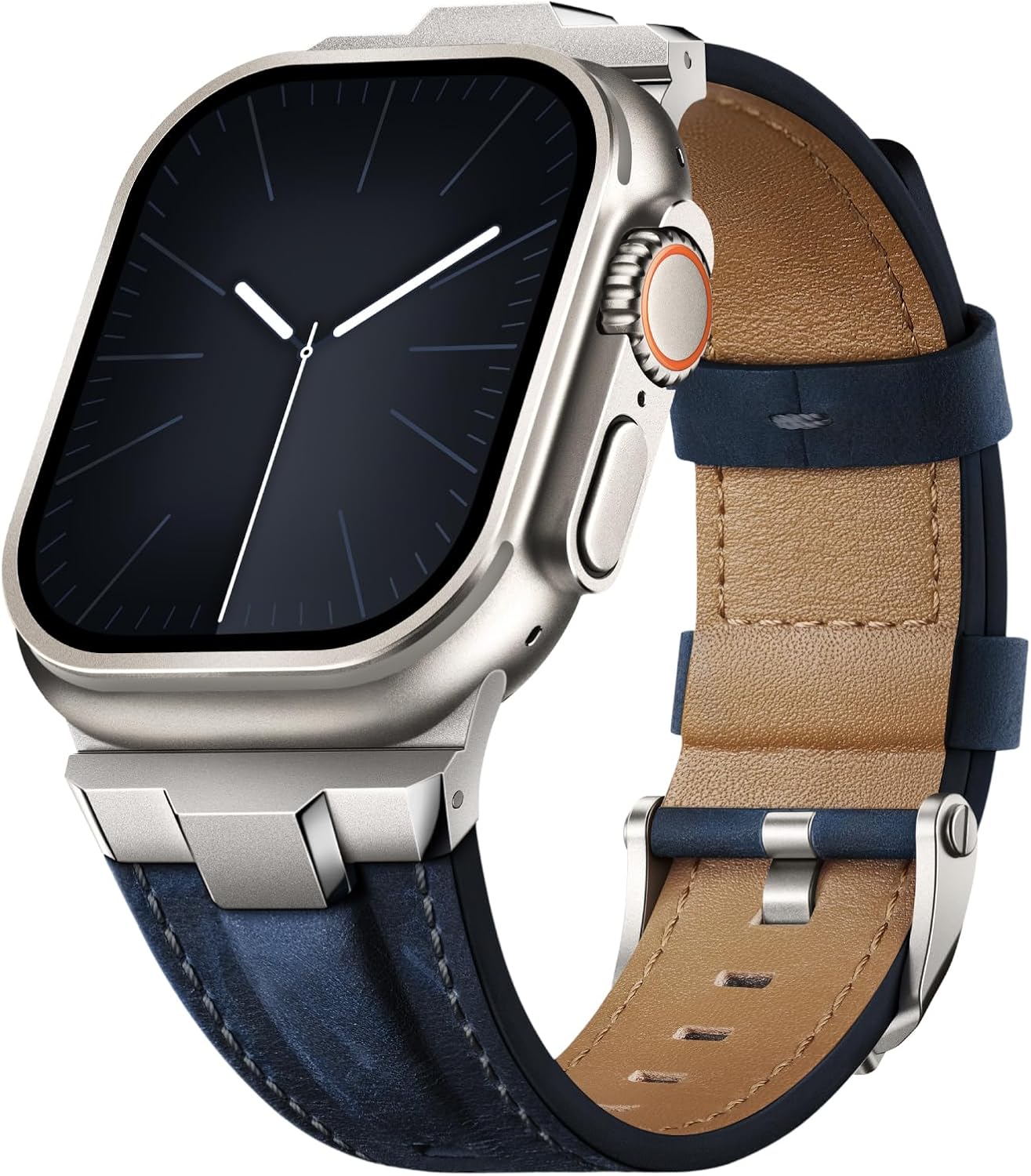 Genuine Leather Apple Watch Band for Durability