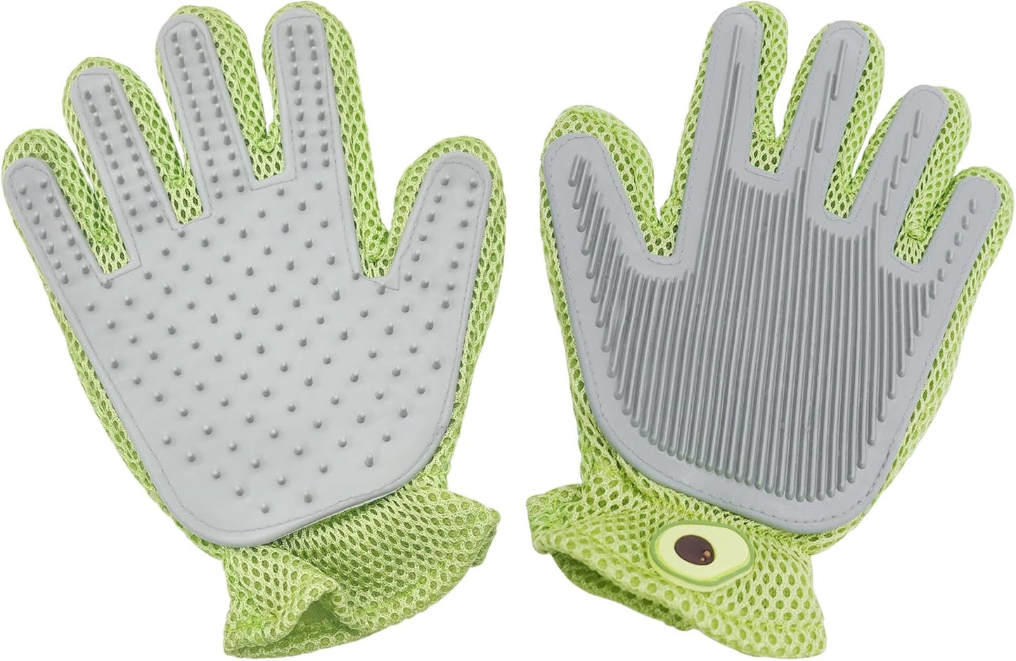 Silicone Pet Grooming Glove: Gentle Hair Removal