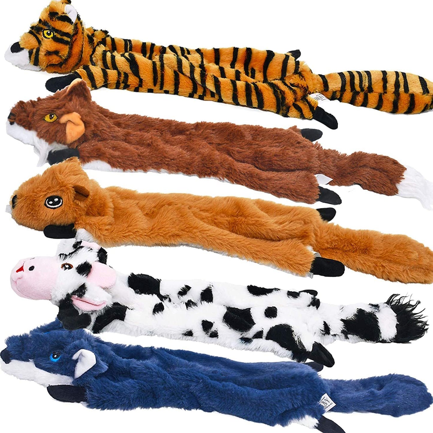 5-Pack Squeaky Dog Toys for Large & Medium Dogs