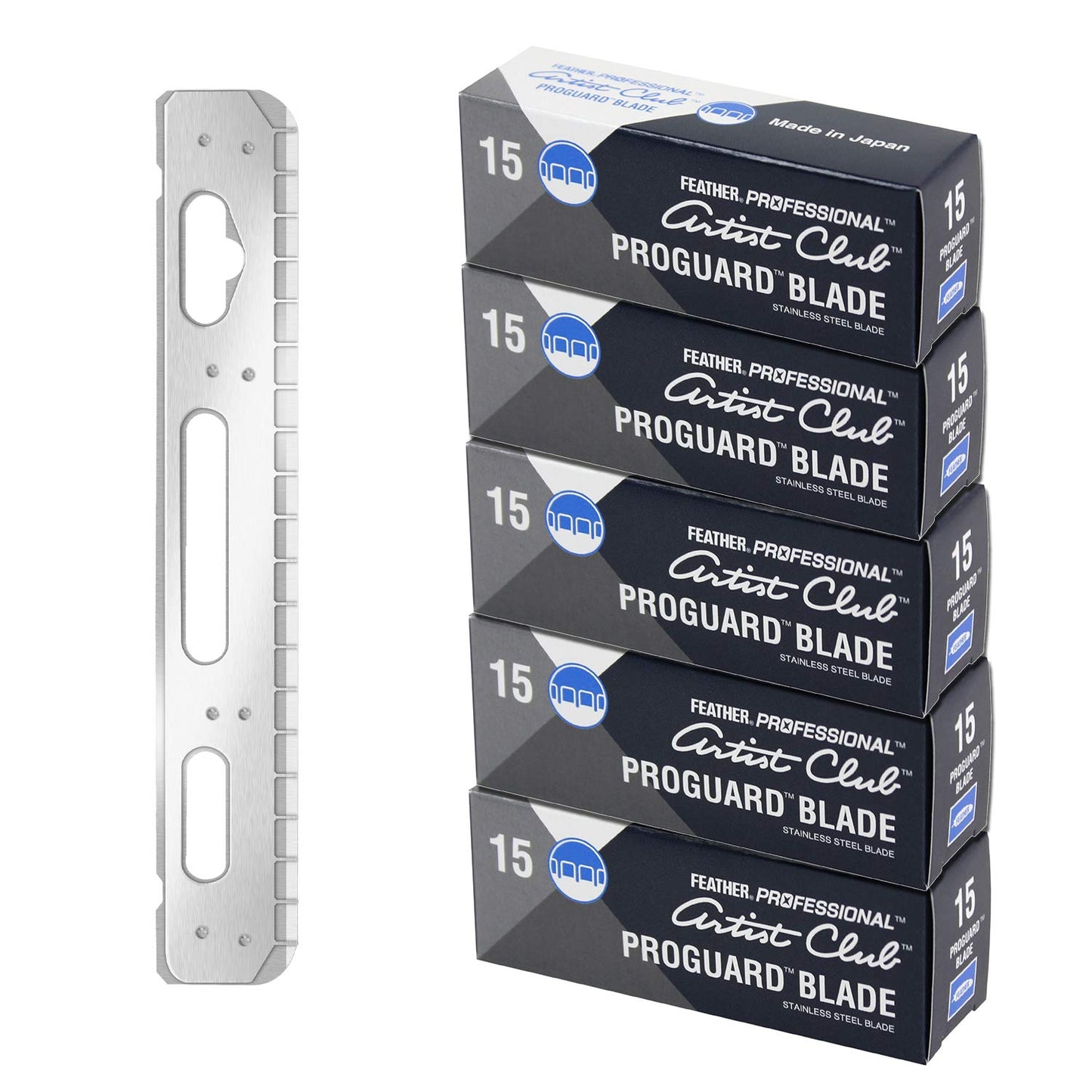 Feather Artist Club ProGuard Razor Blades for Smooth Shaving