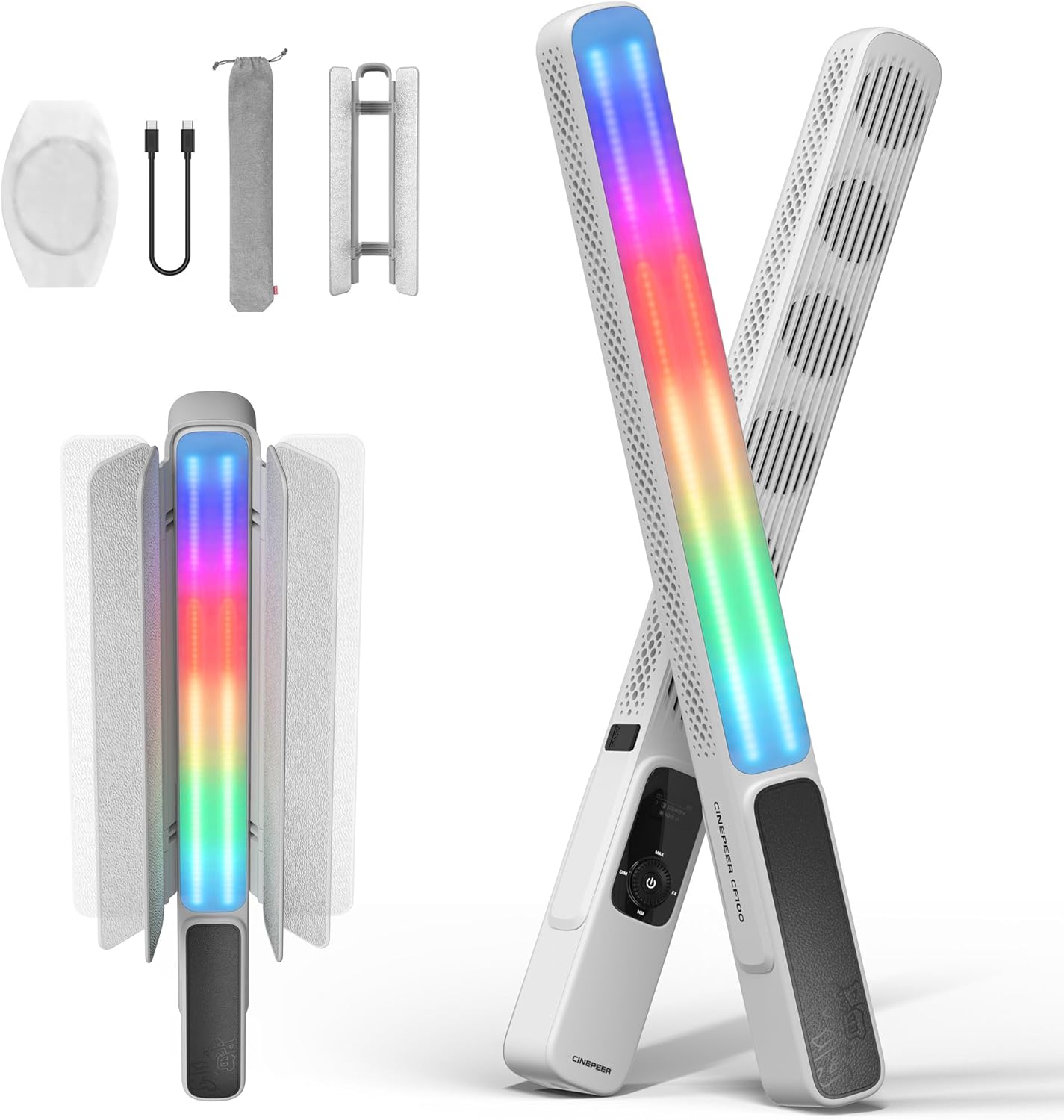 ZHIYUN CINEPEER CF100 100W RGB Light Stick for Photography
