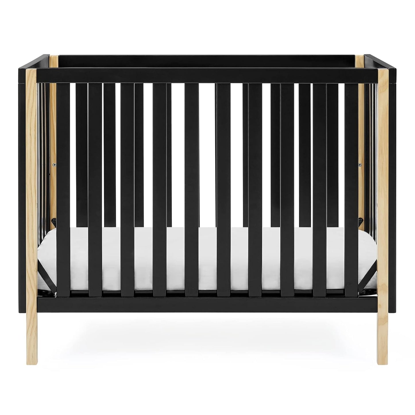 Delta Children Gio Mini Crib with Comfortable Mattress Included