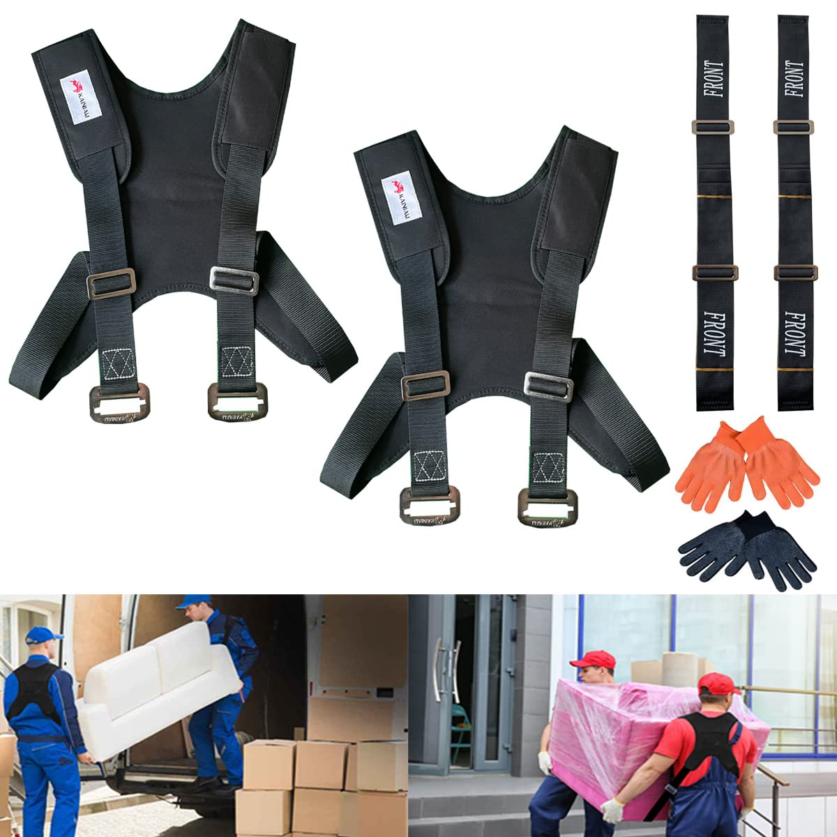 Furniture Moving Straps for Easy Lifting and Safe Moving