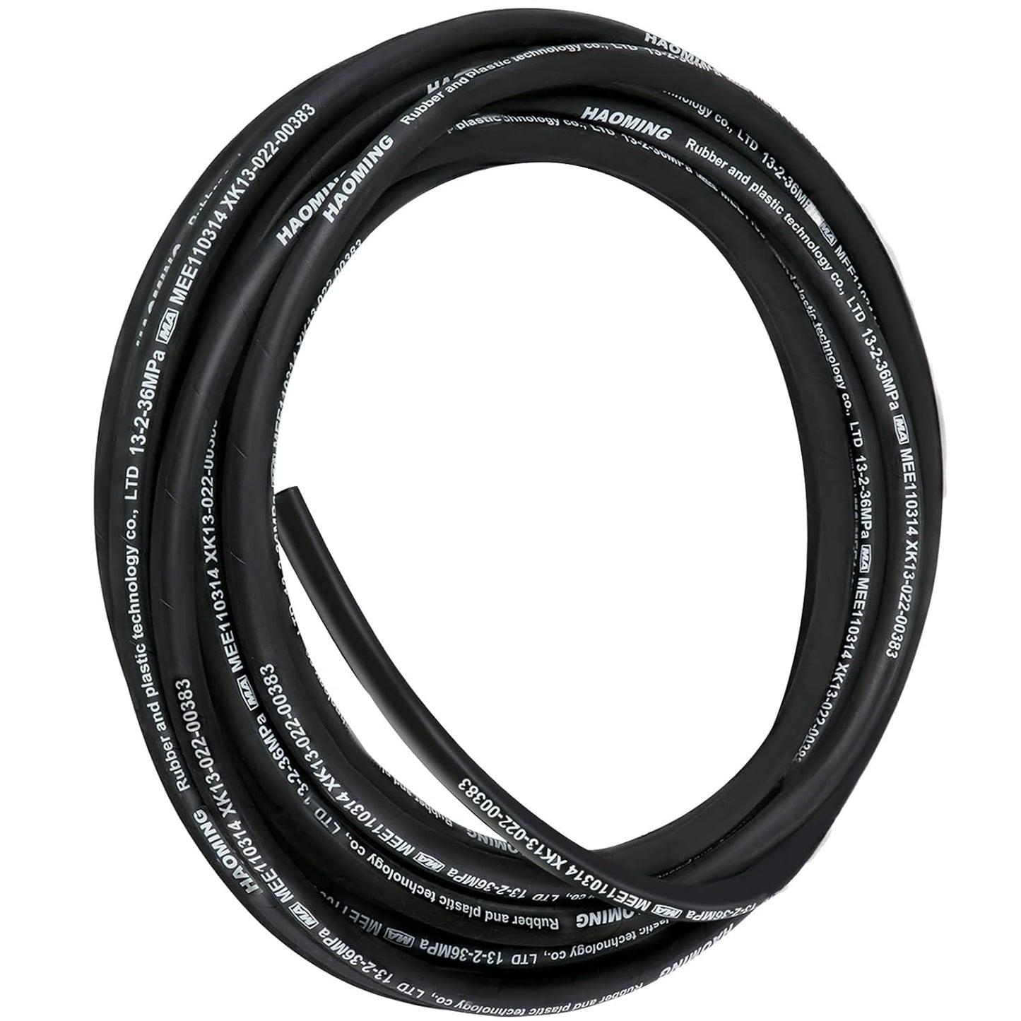 VEVOR Hydraulic Hose 50 Feet Long 5000 PSI Flexible Hose