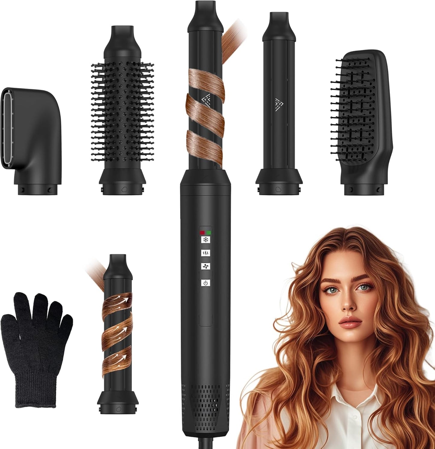 OKWRAP 5-in-1 High Speed Hair Styler