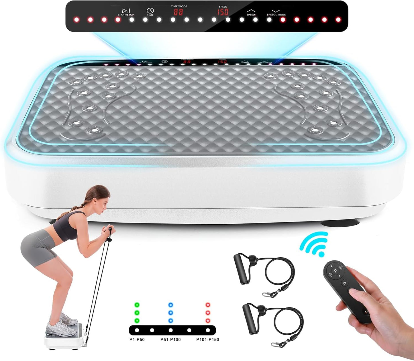 Dynamic Vibration Plate for Total Body Toning