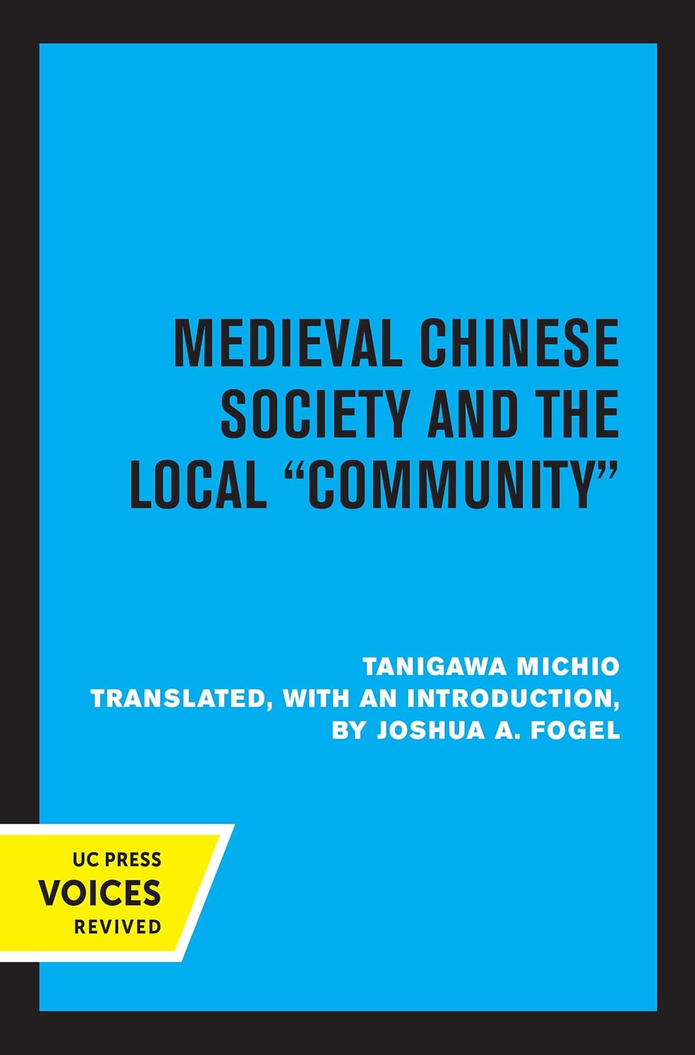 Medieval Chinese Society and the Local Community: A Deep Dive
