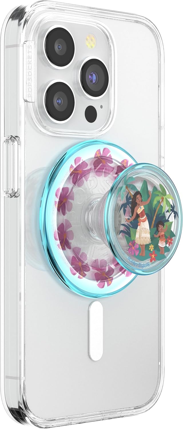 PopSockets Phone Grip for MagSafe with Kickstand - Moana Design
