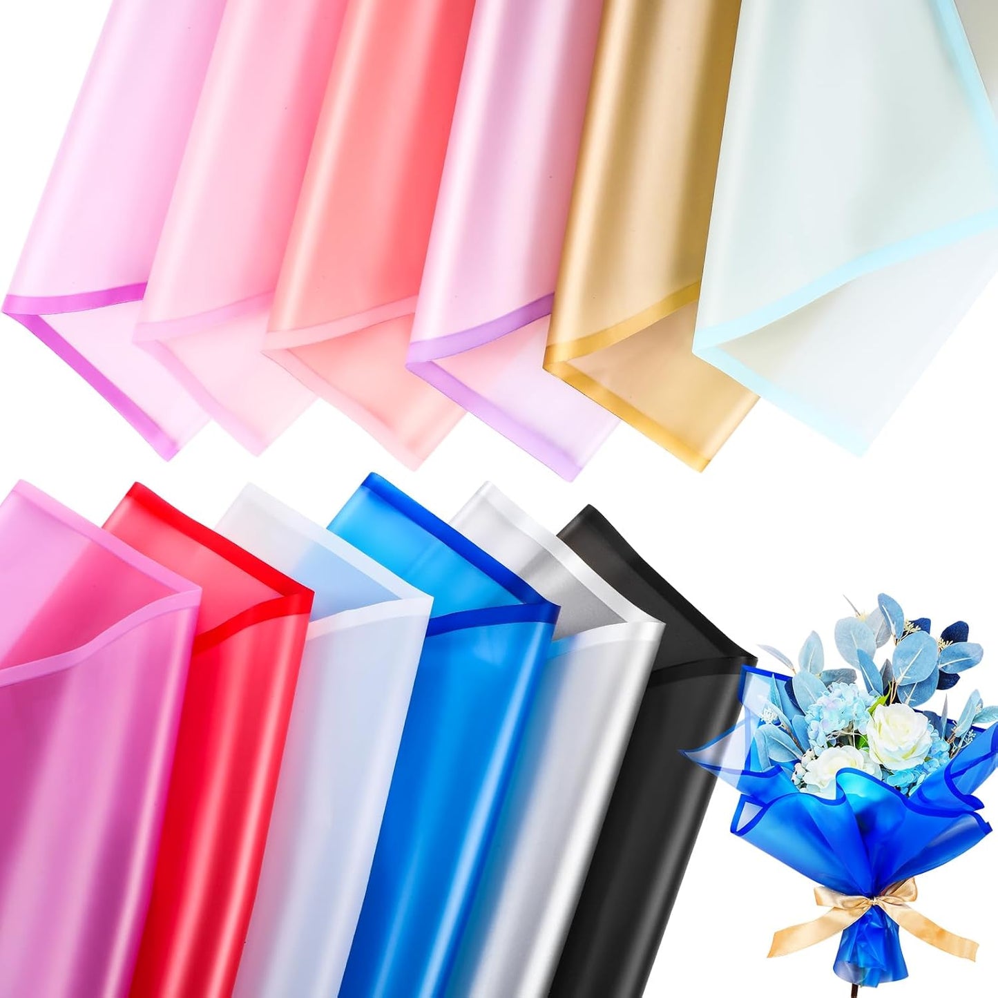 Ctosree Flower Wrapping Paper - 240 Sheets for All Occasions