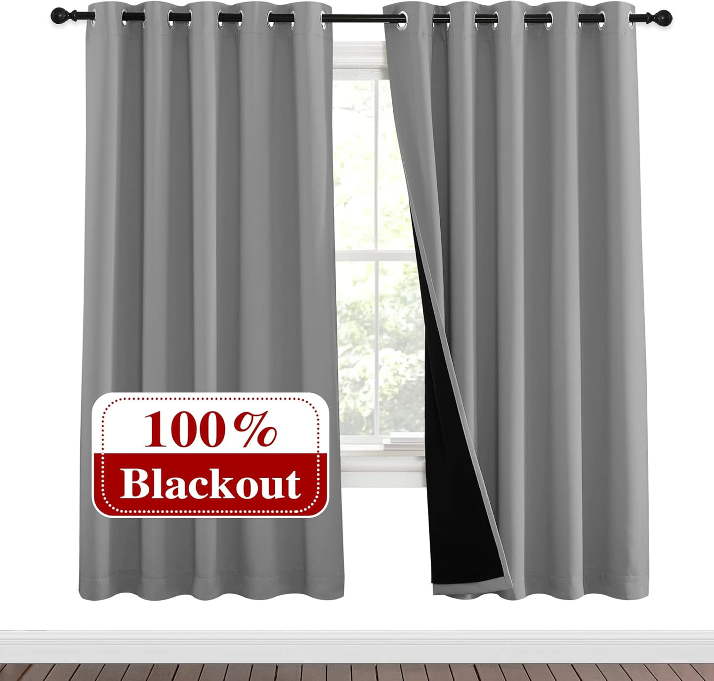NICETOWN Full Shade Curtain Panels for Energy Smart Living
