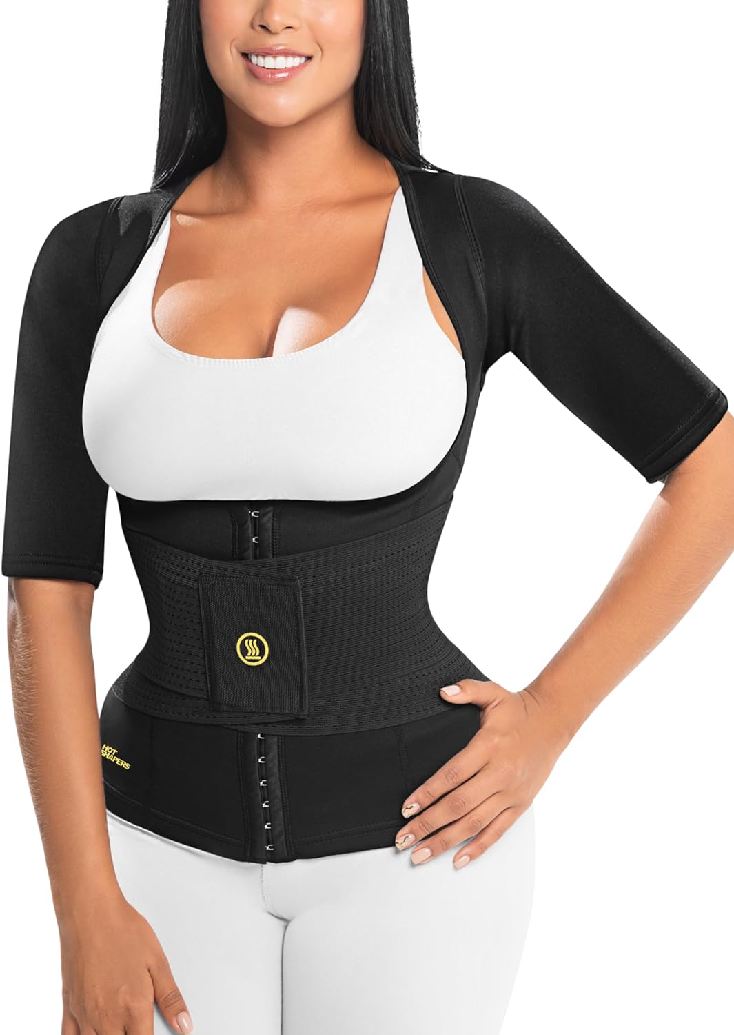 HOT SHAPERS Womens Sleeved Body Sculpting Kit for Contouring