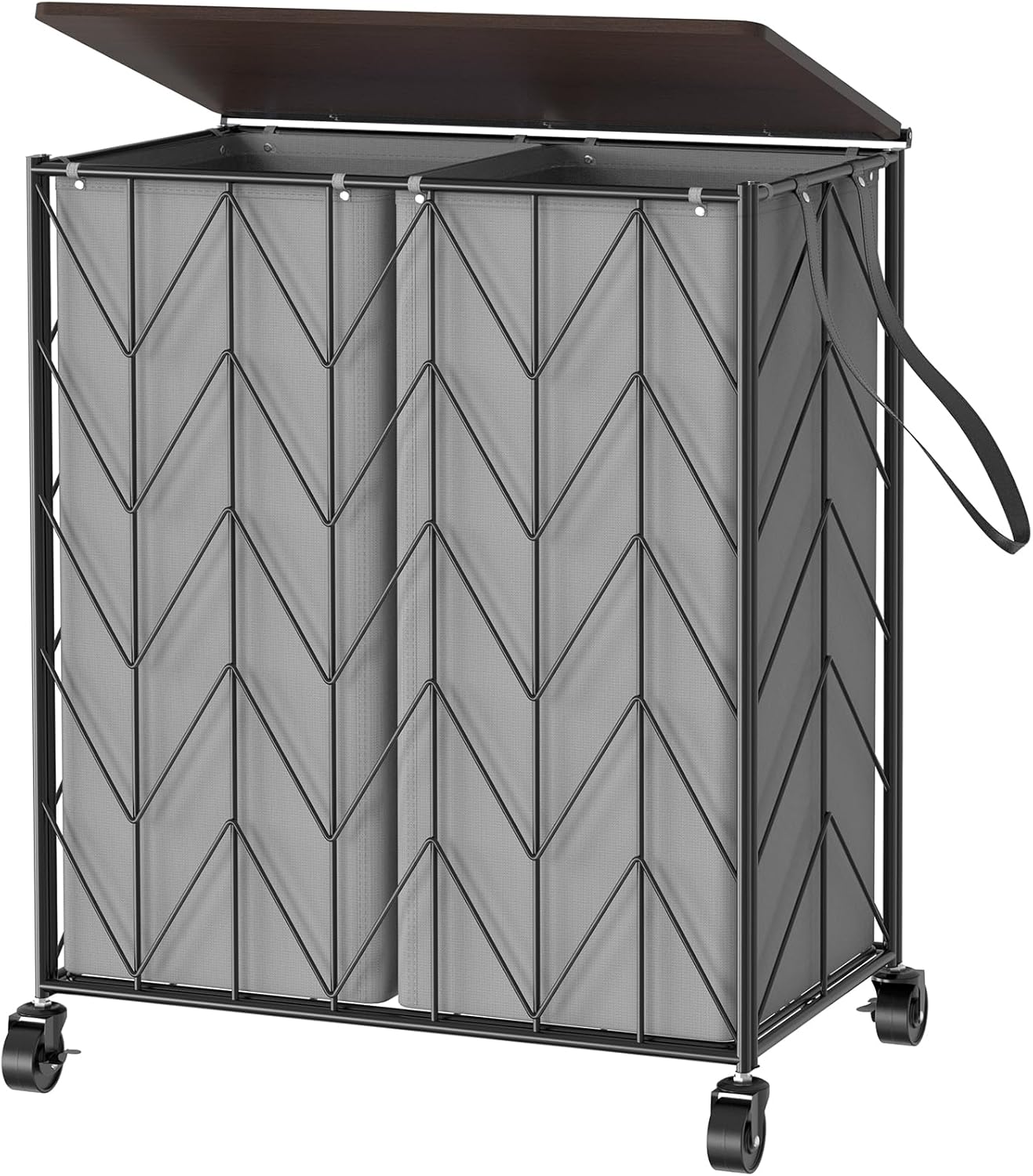 WOWLIVE Laundry Basket with Wheels for Easy Laundry Organization