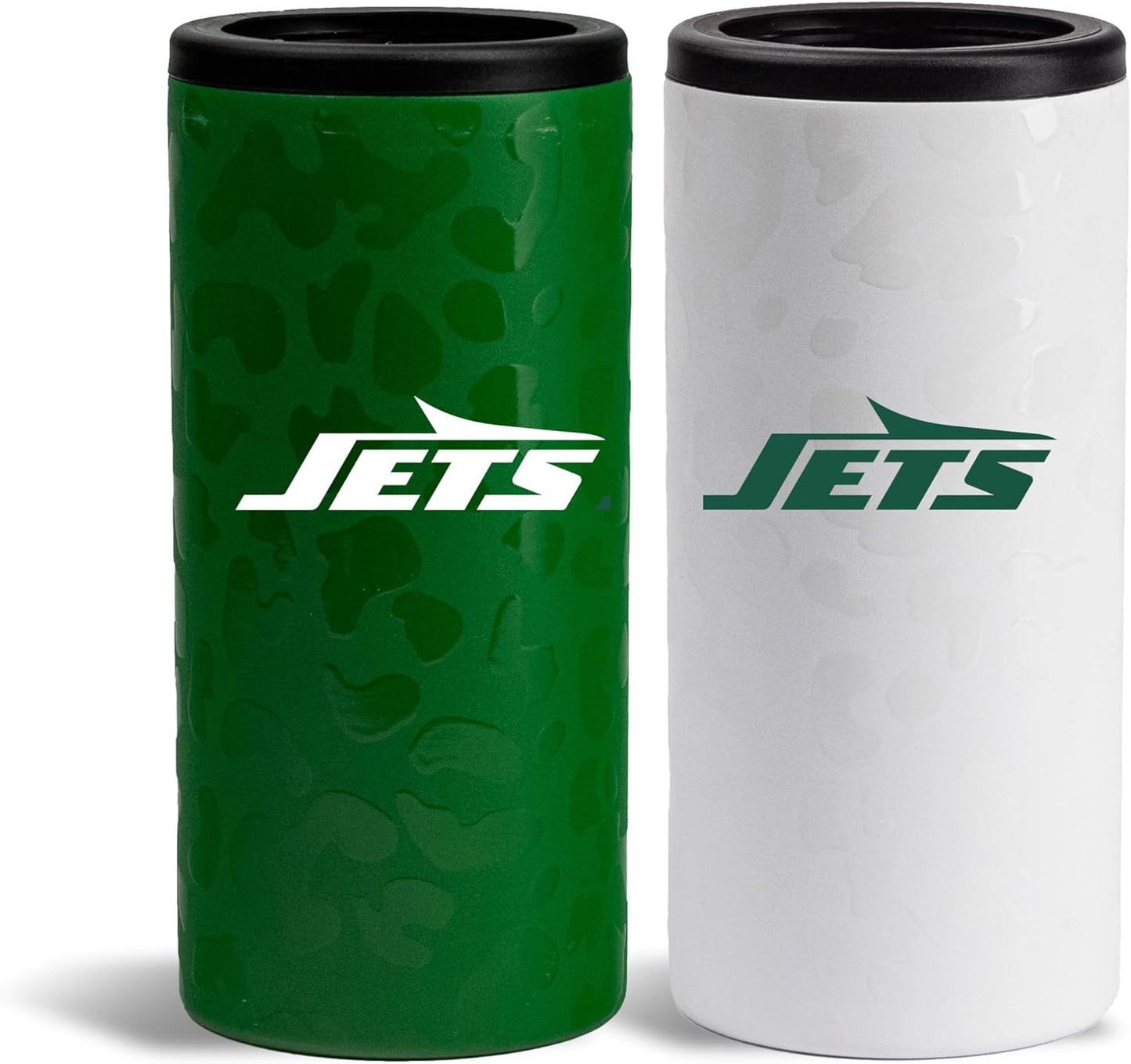 2-Pack Home/Away Leopard Slim Can Coolie for Team Spirit