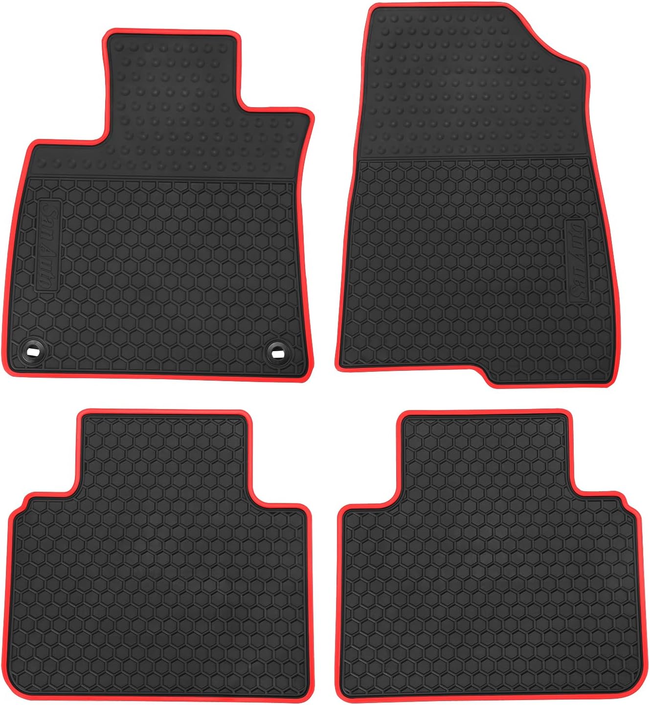 Custom Fit Car Rubber Floor Mat for Honda Accord 2018-2022