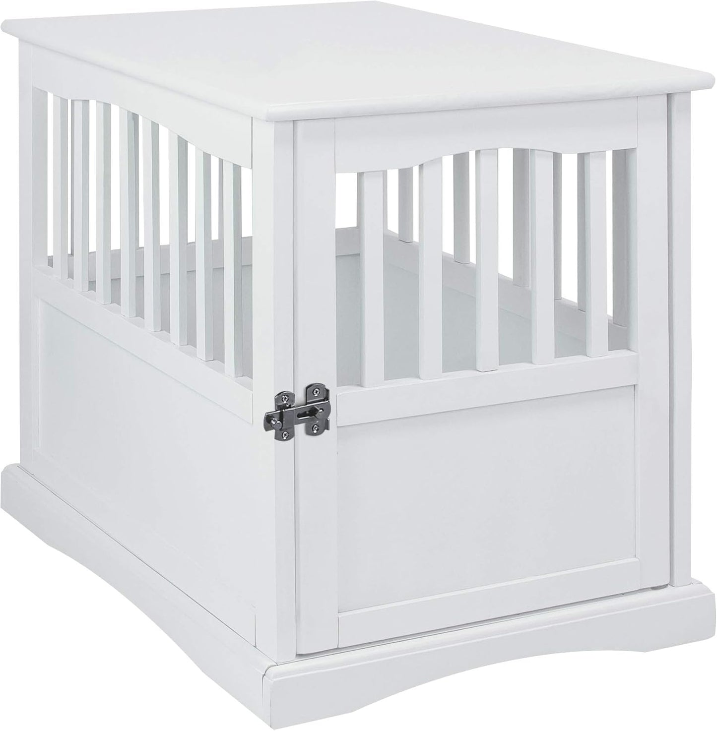 Wooden Decorative Indoor Dog Crate End Table for Medium Pets