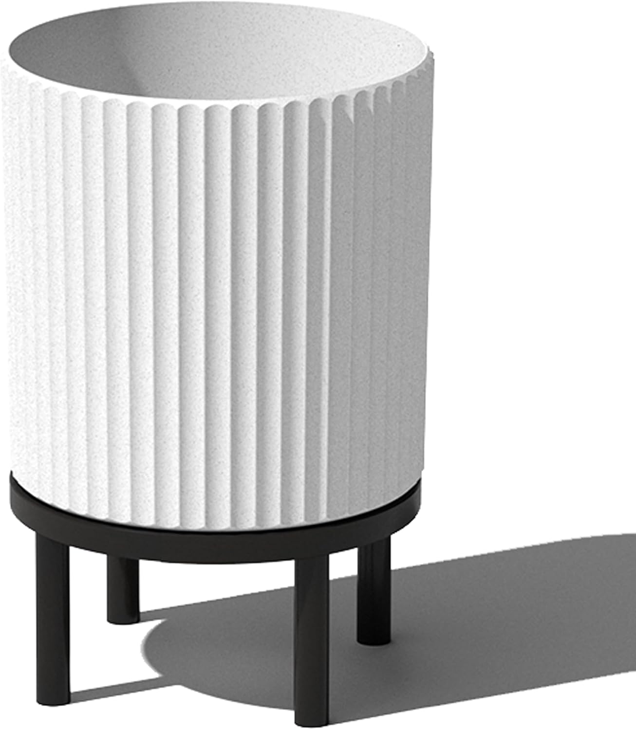 Veradek Demi Series Round Planter with Stand for Modern Decor