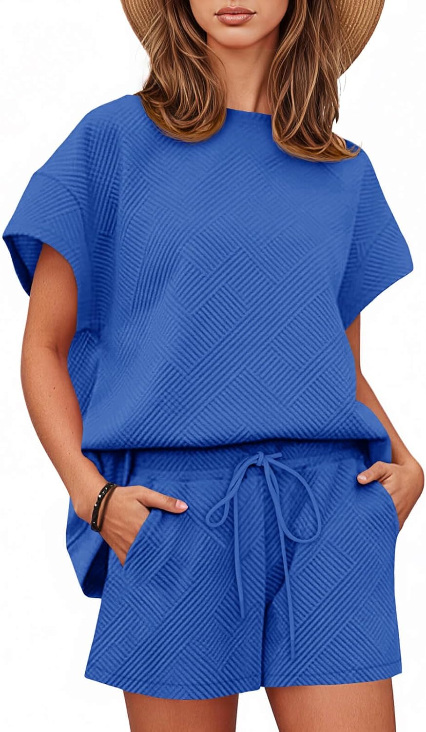 Comfortable Womens Loungewear Set with Pockets for Relaxation