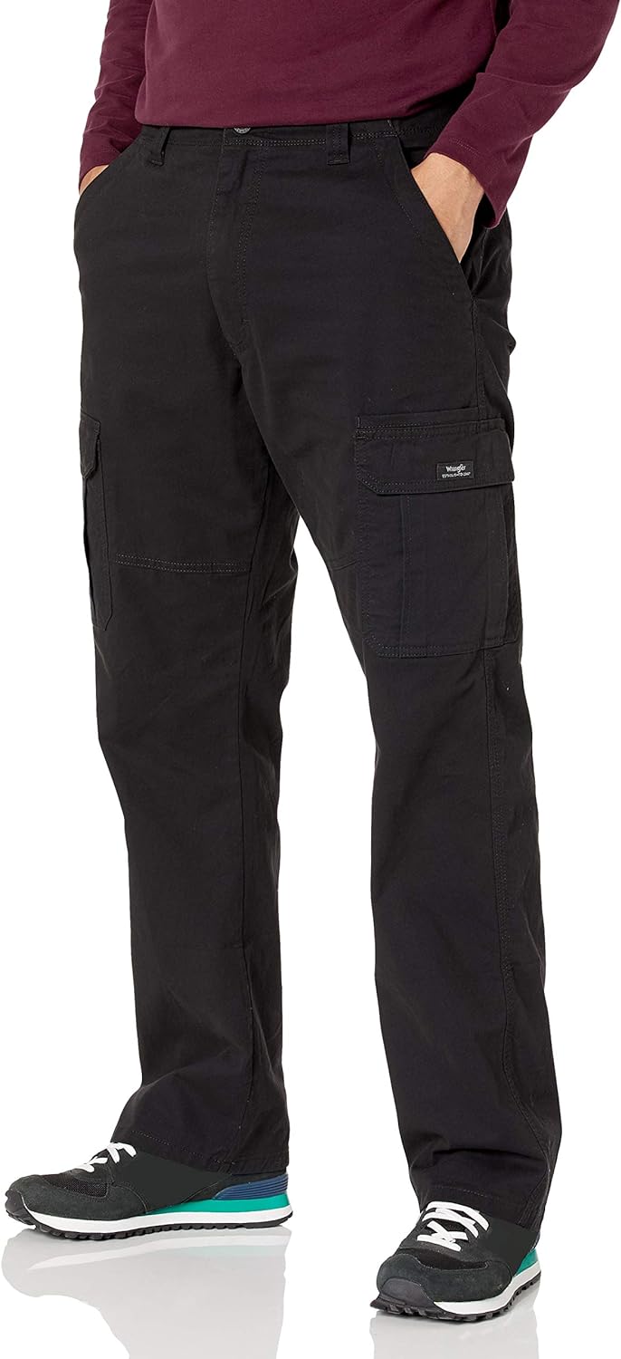 Wrangler Authentics Men's Relaxed Fit Stretch Cargo Pant Review