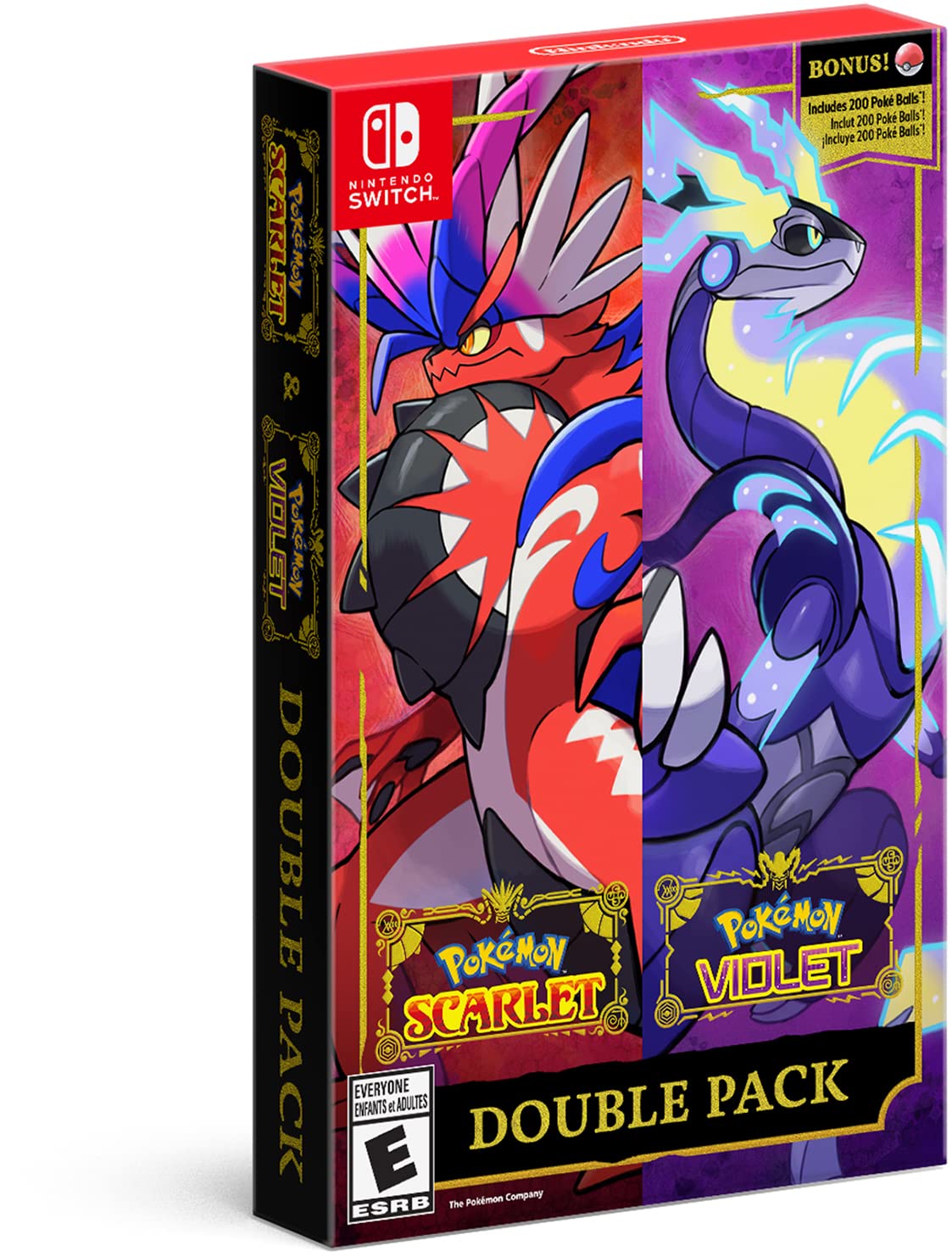 Pokemon Scarlet & Violet Double Pack for Switch - Catch Them All