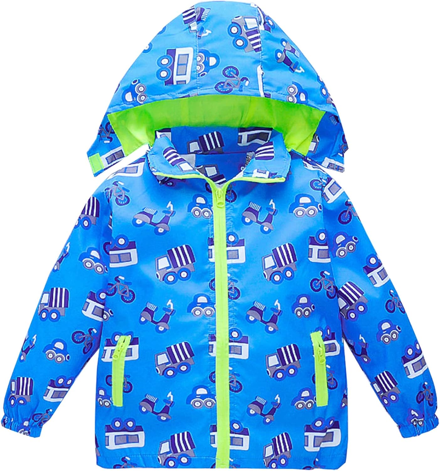 HZXVic Toddler Boys Raincoat Waterproof Lightweight Kids Jacket