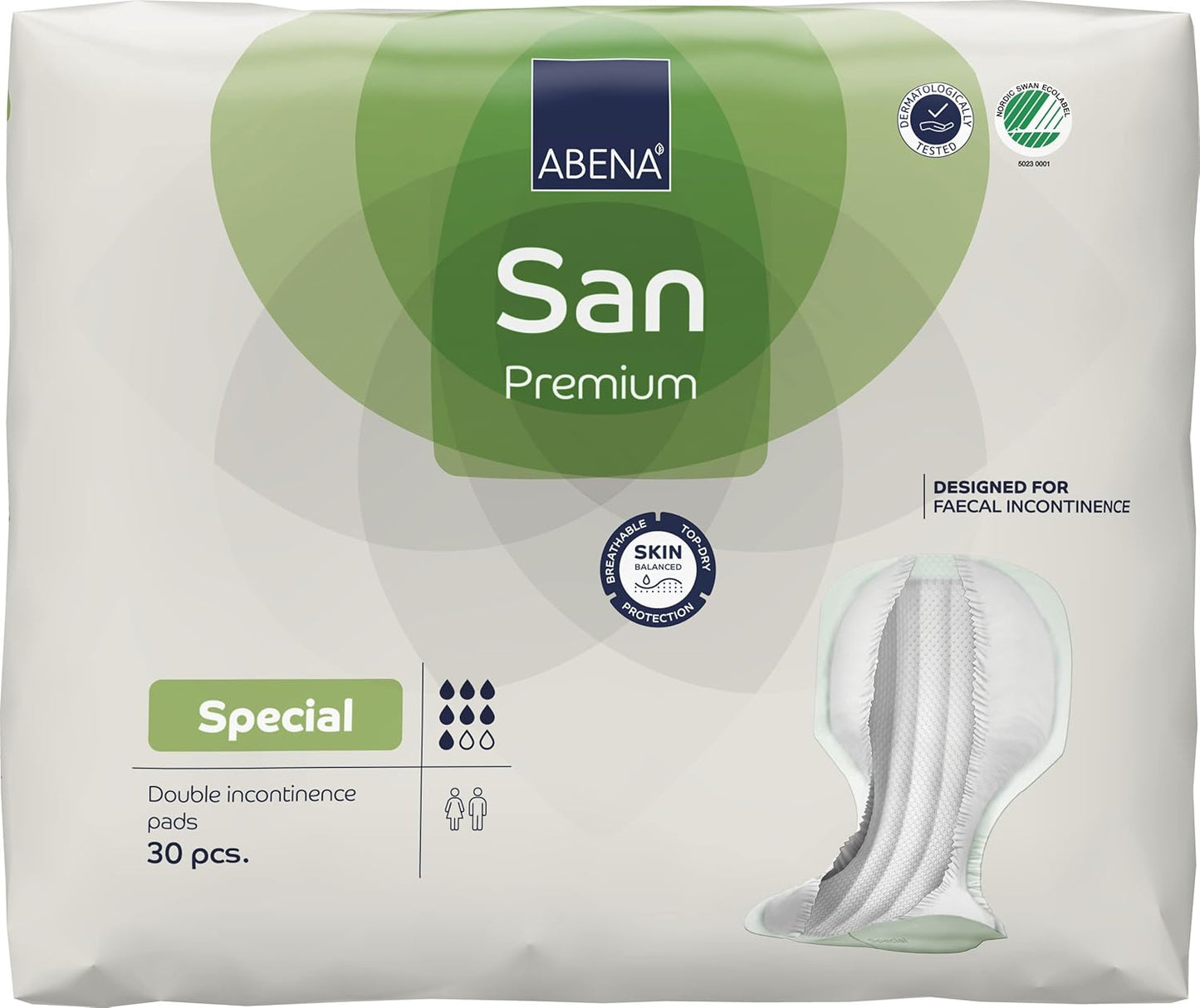 Abena San SPECIAL 30ct - Fecal Incontinence Shield