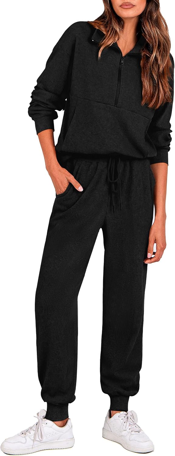 PRETTYGARDEN Women's Fall 2 Piece Lounge Sets for Cozy Style