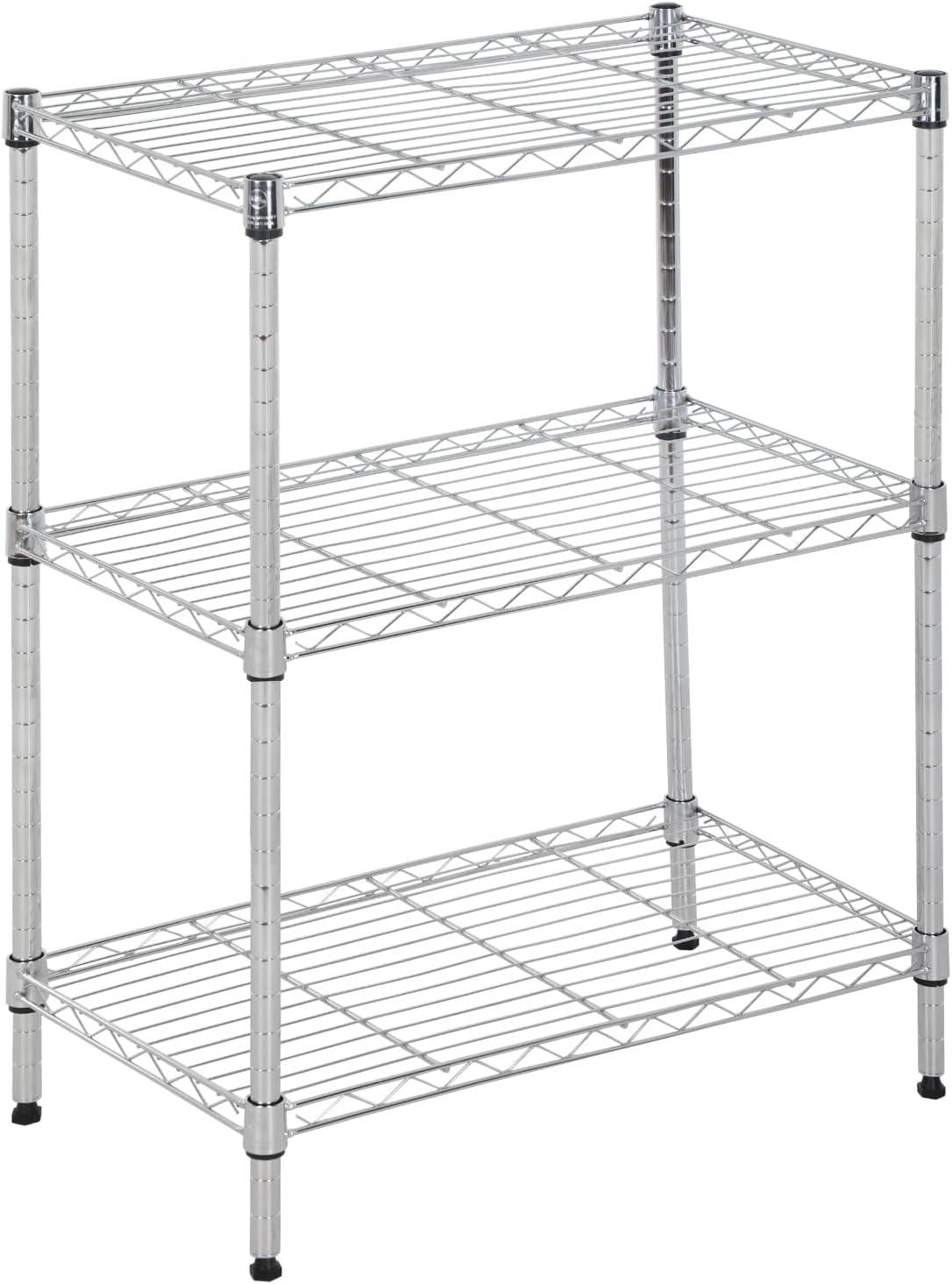 3-Tier Wire Shelf for Heavy-Duty Storage and Organization
