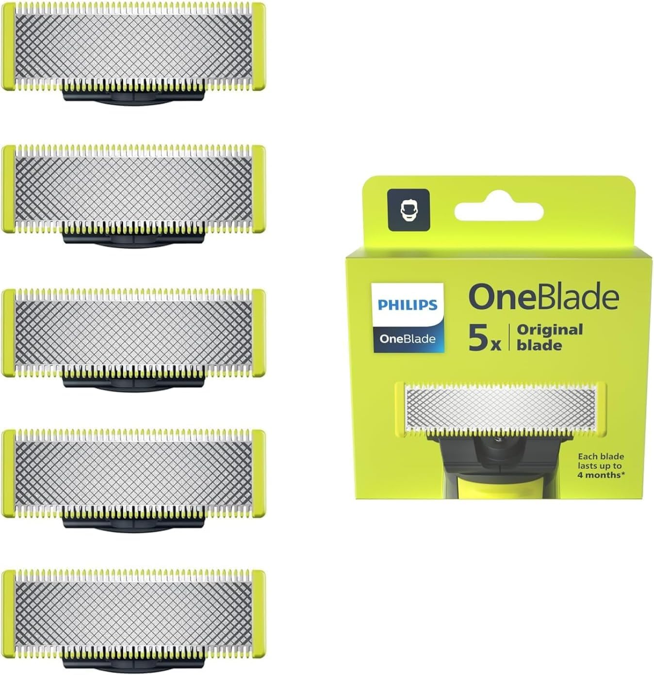 Philips OneBlade Replacement Blades for All OneBlade Razors