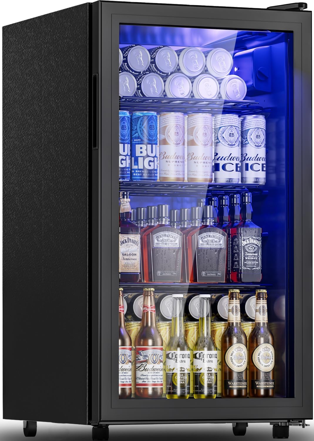 Beverage Refrigerator Cooler - 128 Can Drink Beer Fridge