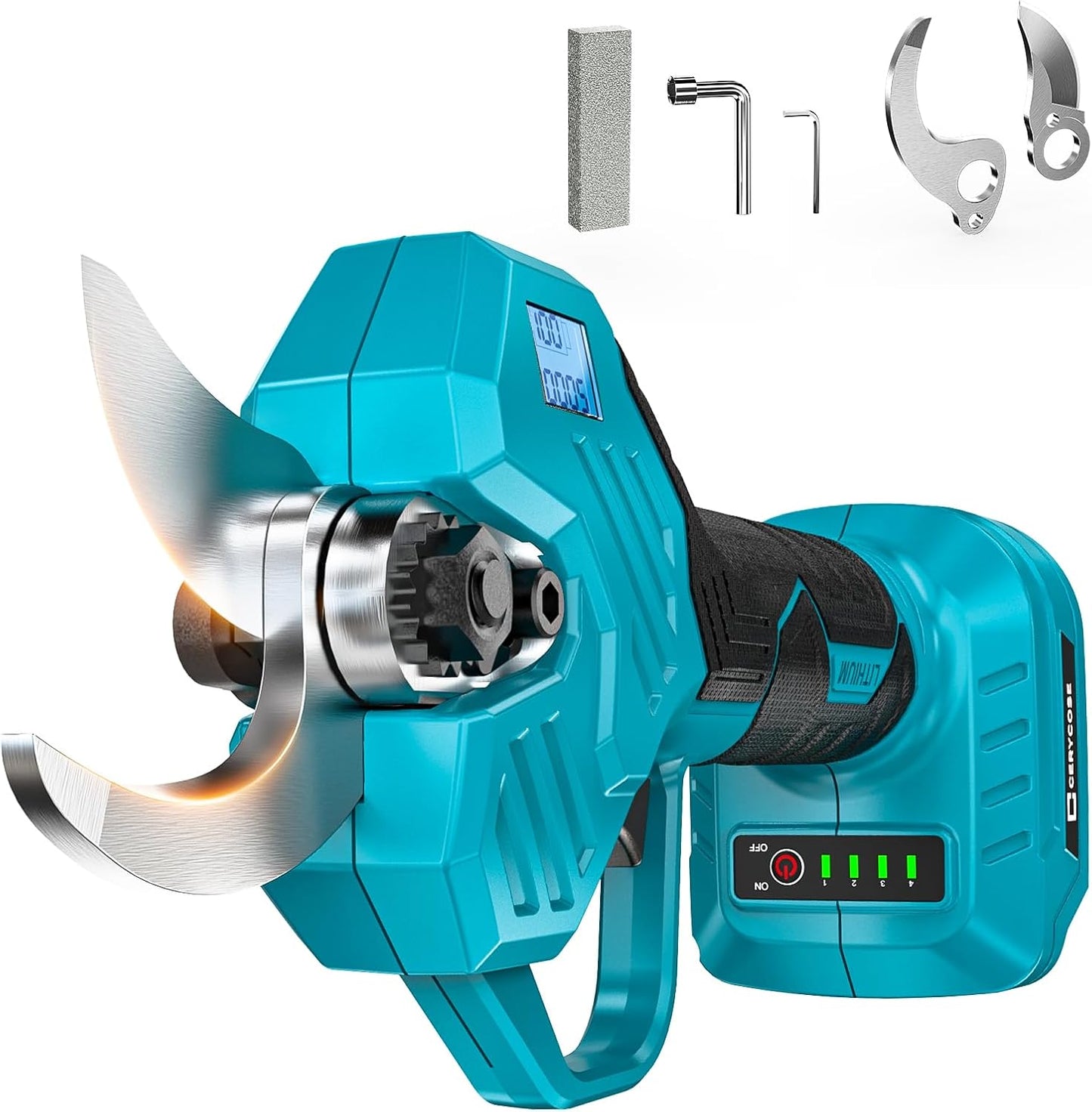 Cordless Electric Pruning Shears for Efficient Gardening Tasks