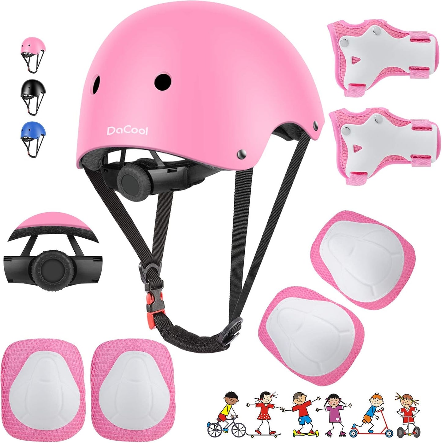DaCool Kids Protective Gear Set - Safeguard Young Riders